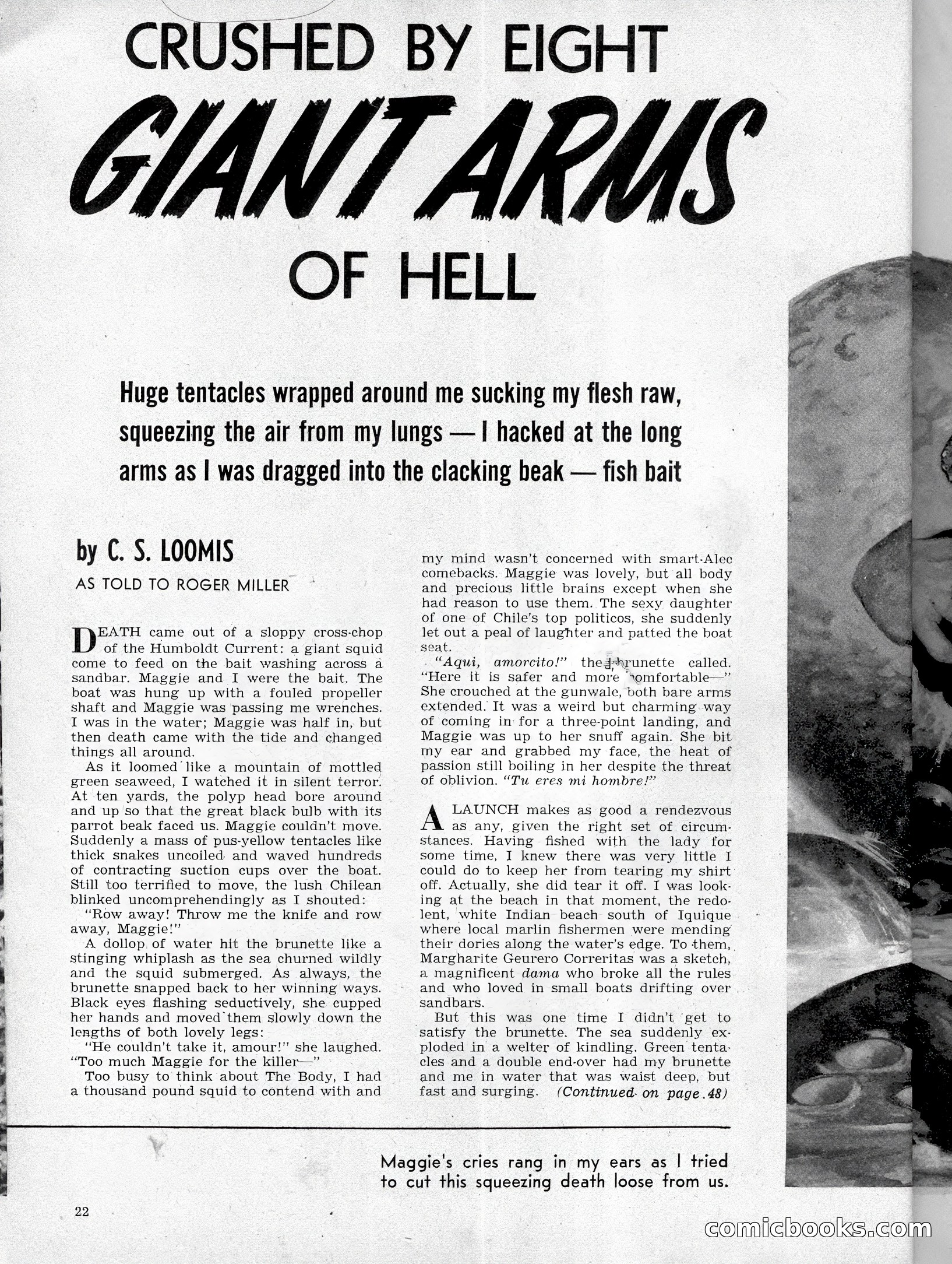 True Men Stories, April 1959 — page 23 of 77