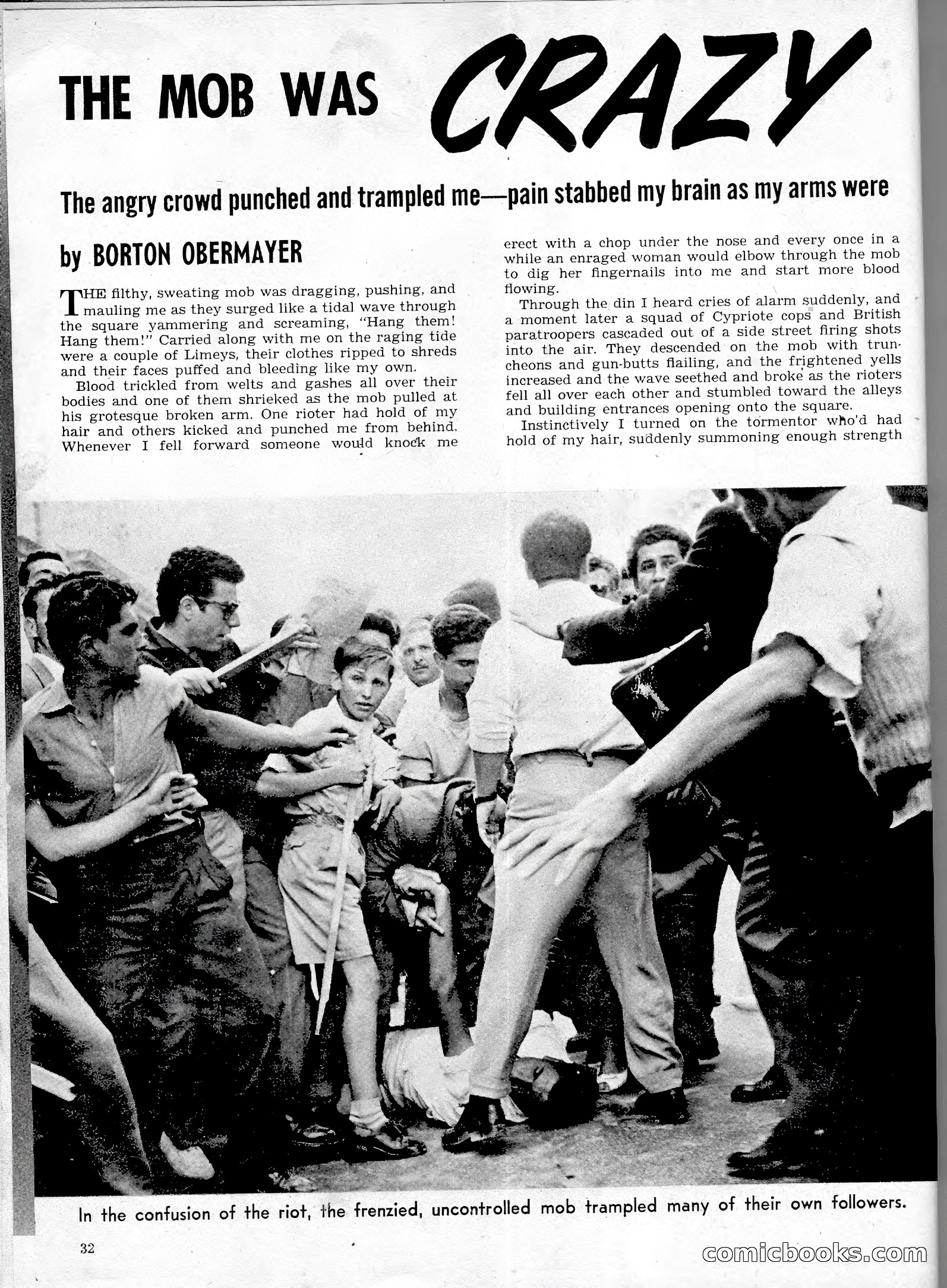 True Men Stories, April 1959 — page 33 of 77