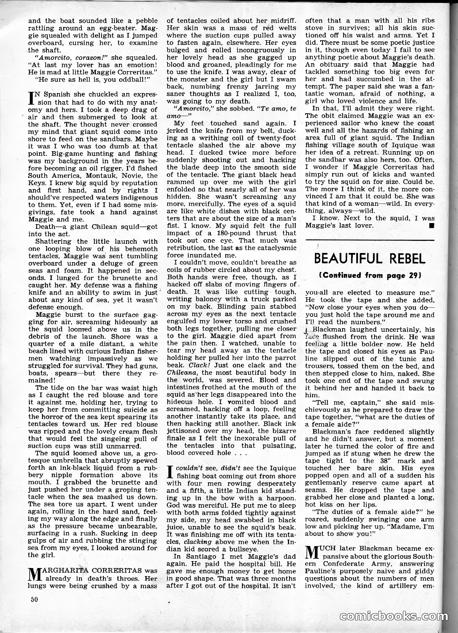 True Men Stories, April 1959 — page 51 of 77
