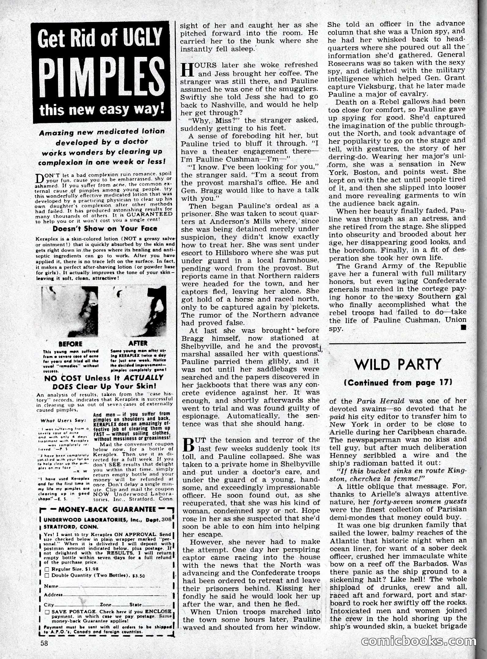 True Men Stories, April 1959 — page 59 of 77
