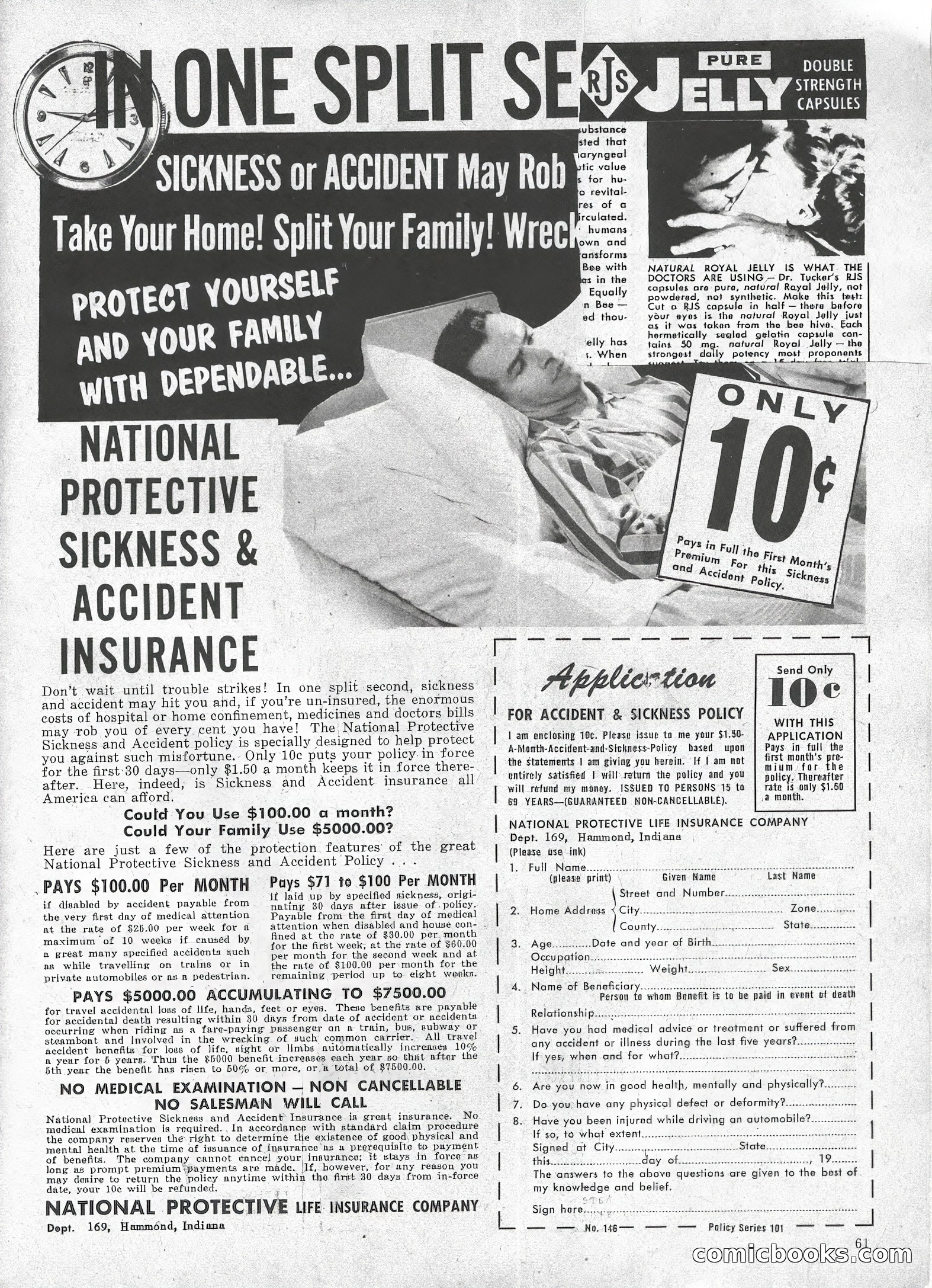 True Men Stories, April 1959 — page 62 of 77