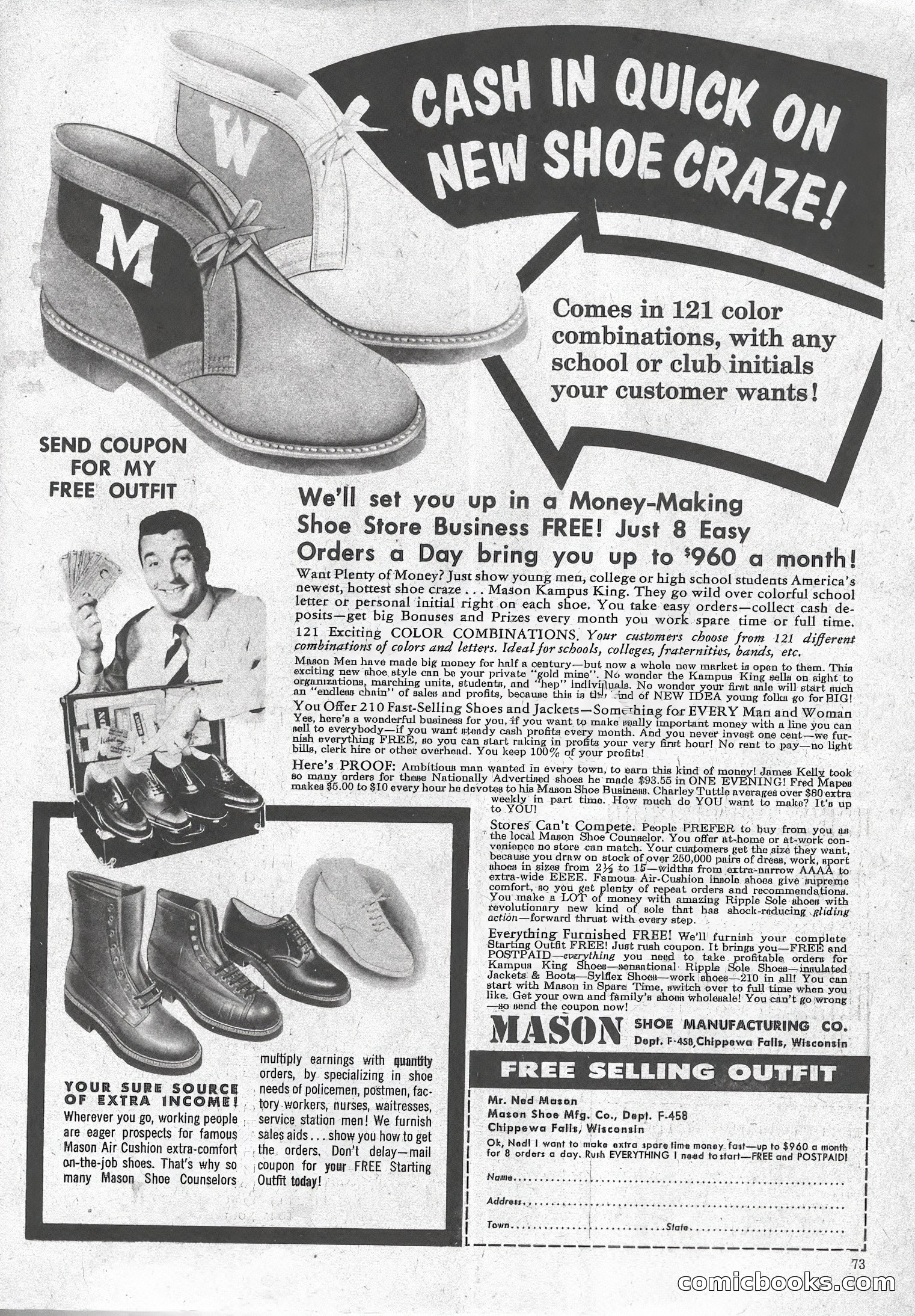True Men Stories, April 1959 — page 74 of 77