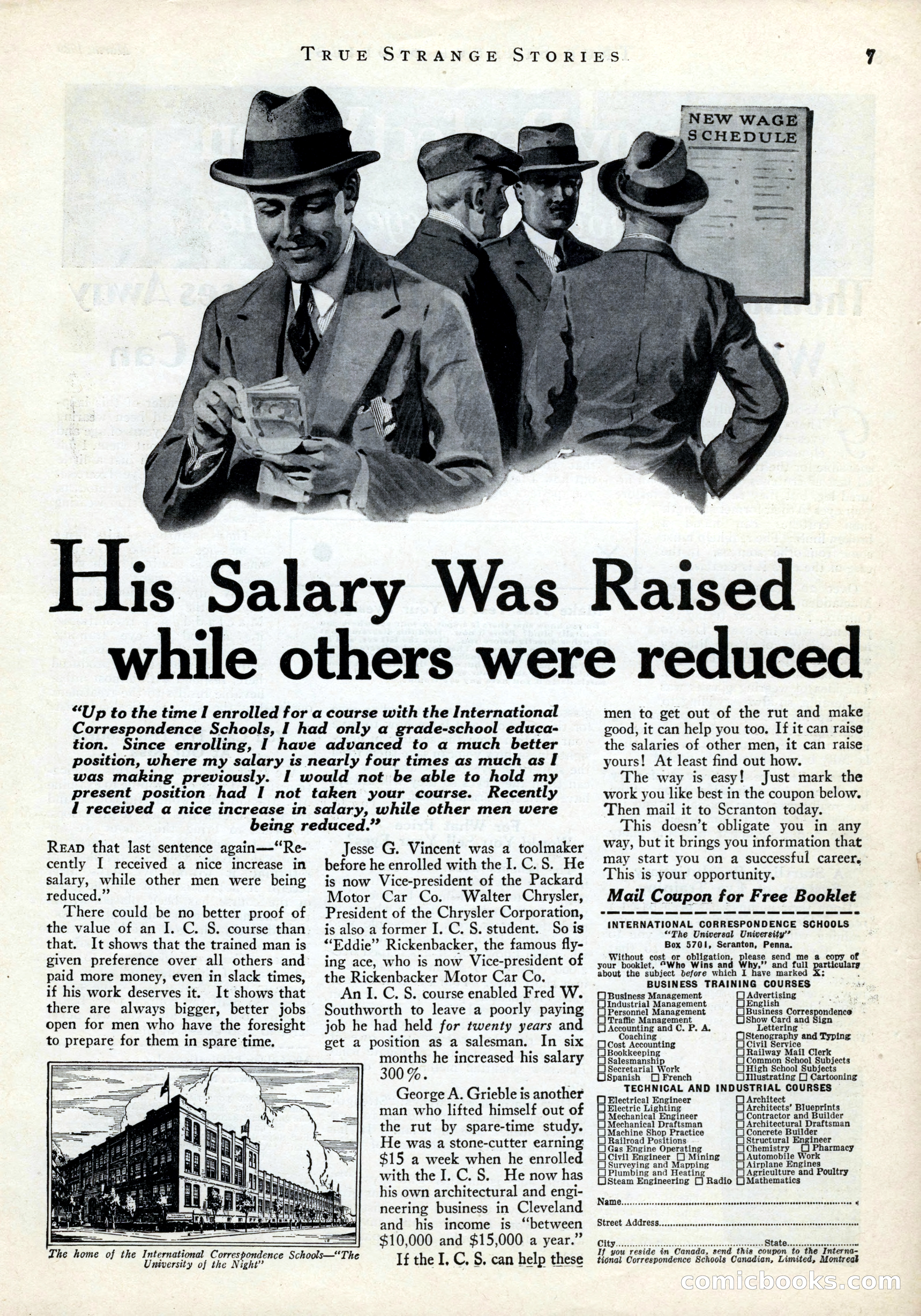 True Strange Stories, March 1929 — page 9 of 100