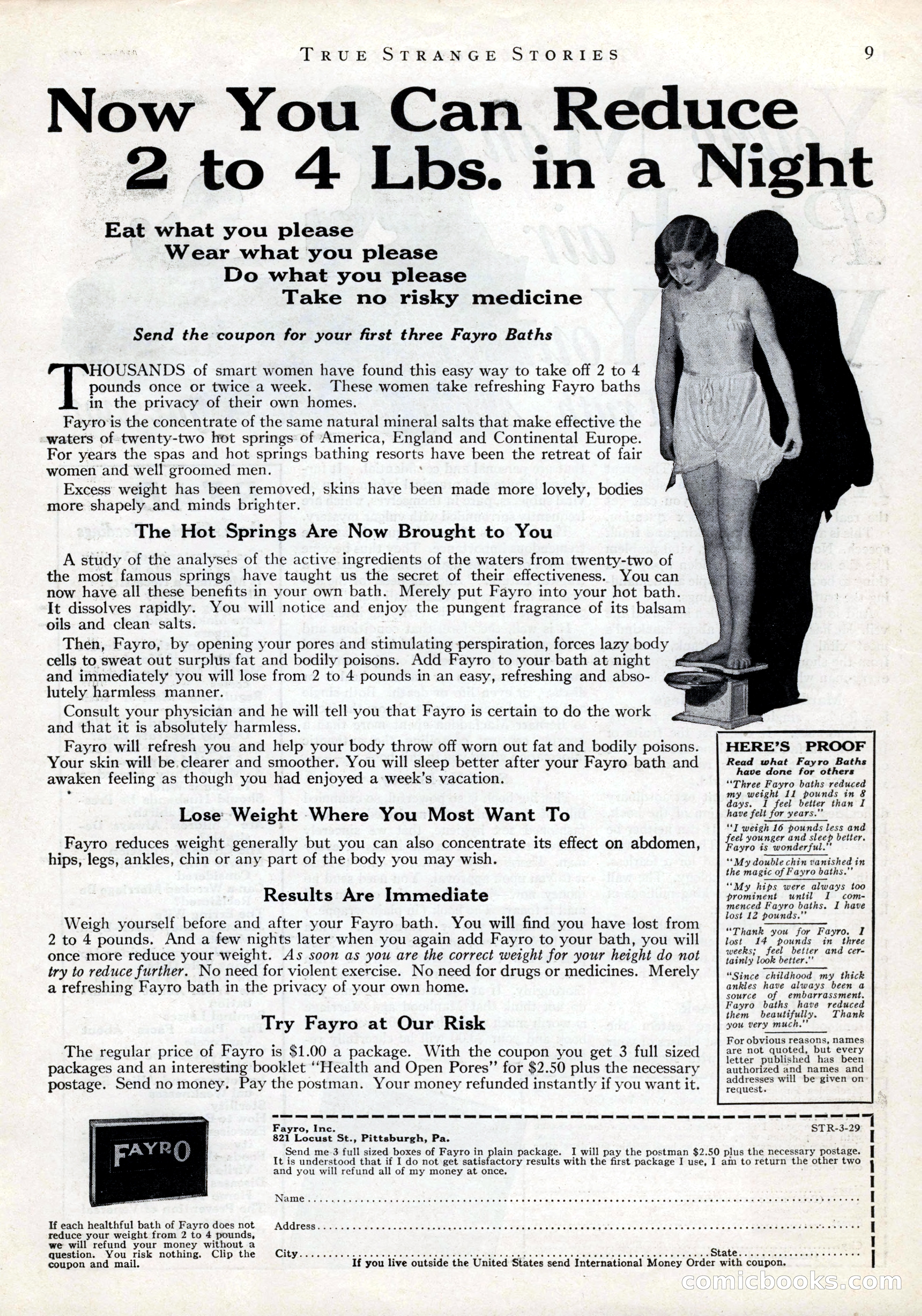 True Strange Stories, March 1929 — page 11 of 100