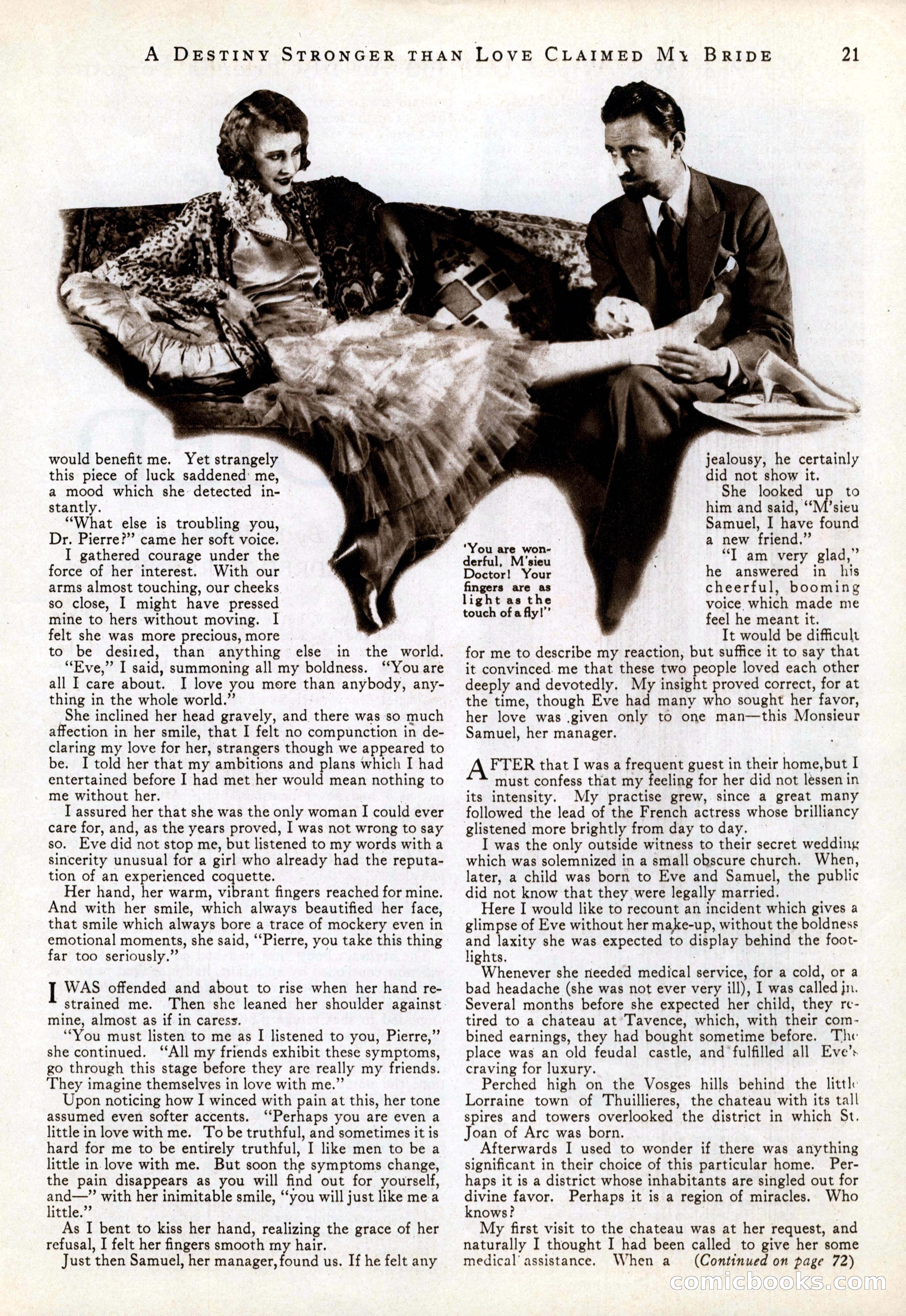 True Strange Stories, March 1929 — page 23 of 100