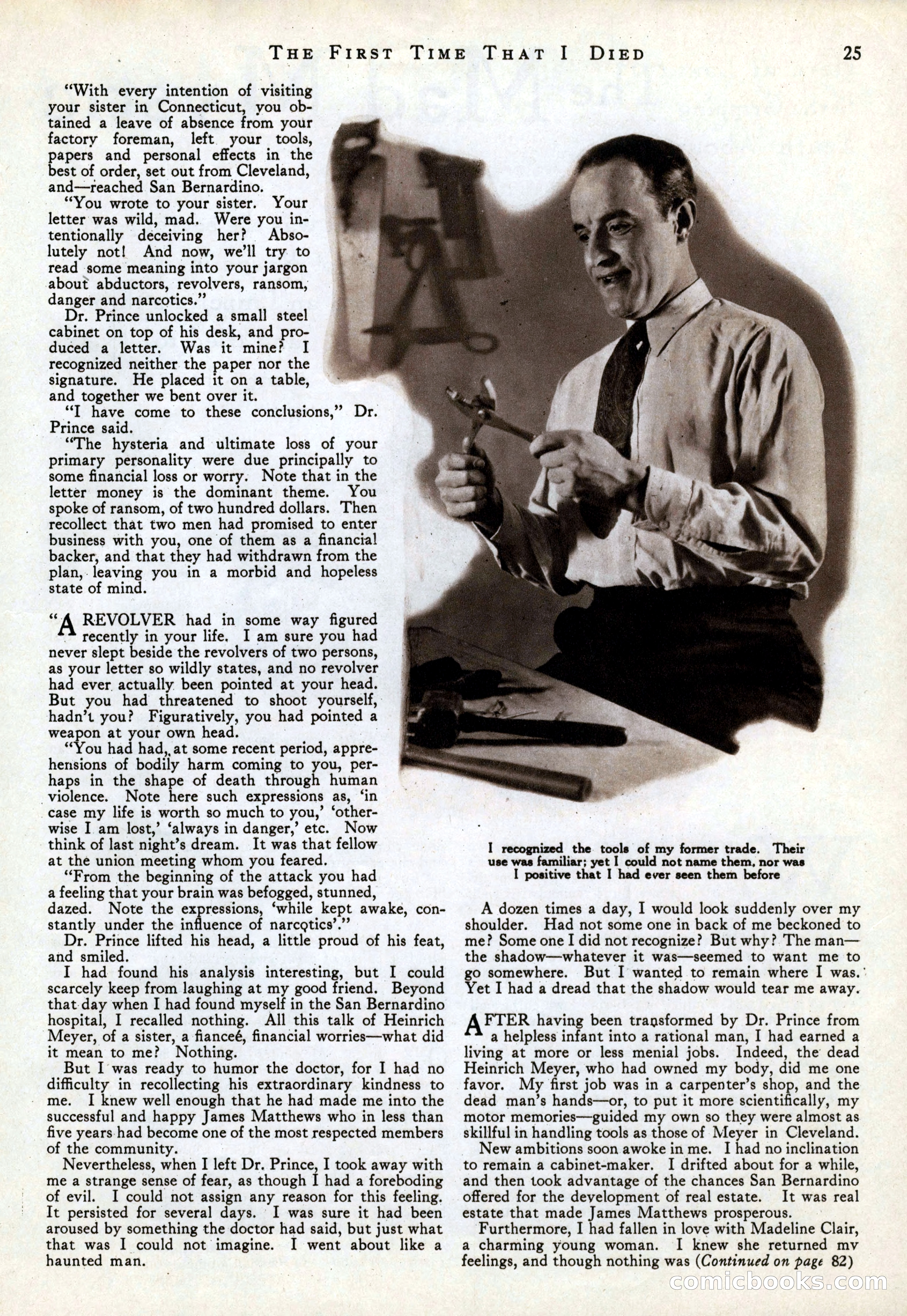True Strange Stories, March 1929 — page 27 of 100