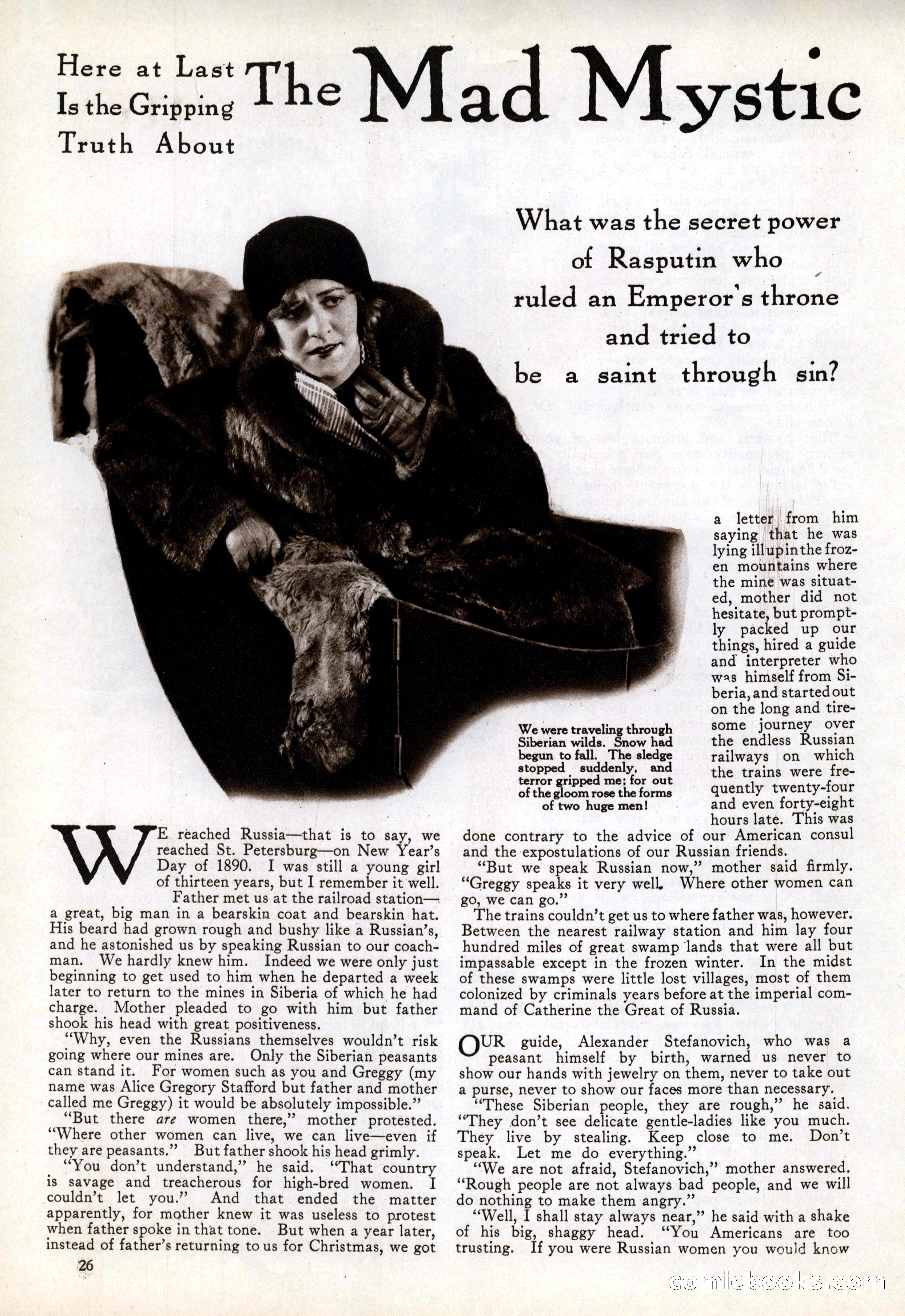 True Strange Stories, March 1929 — page 28 of 100