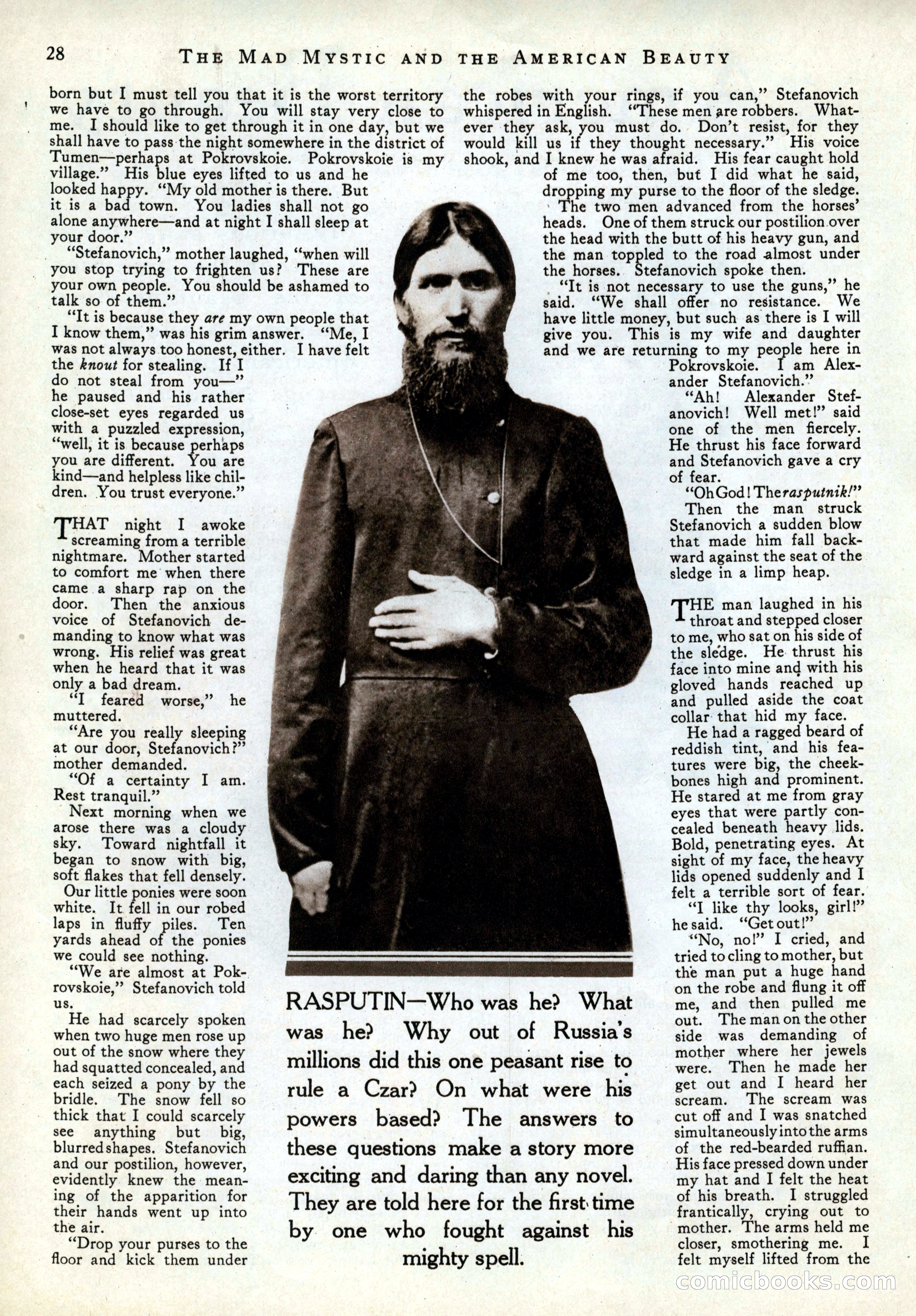 True Strange Stories, March 1929 — page 30 of 100