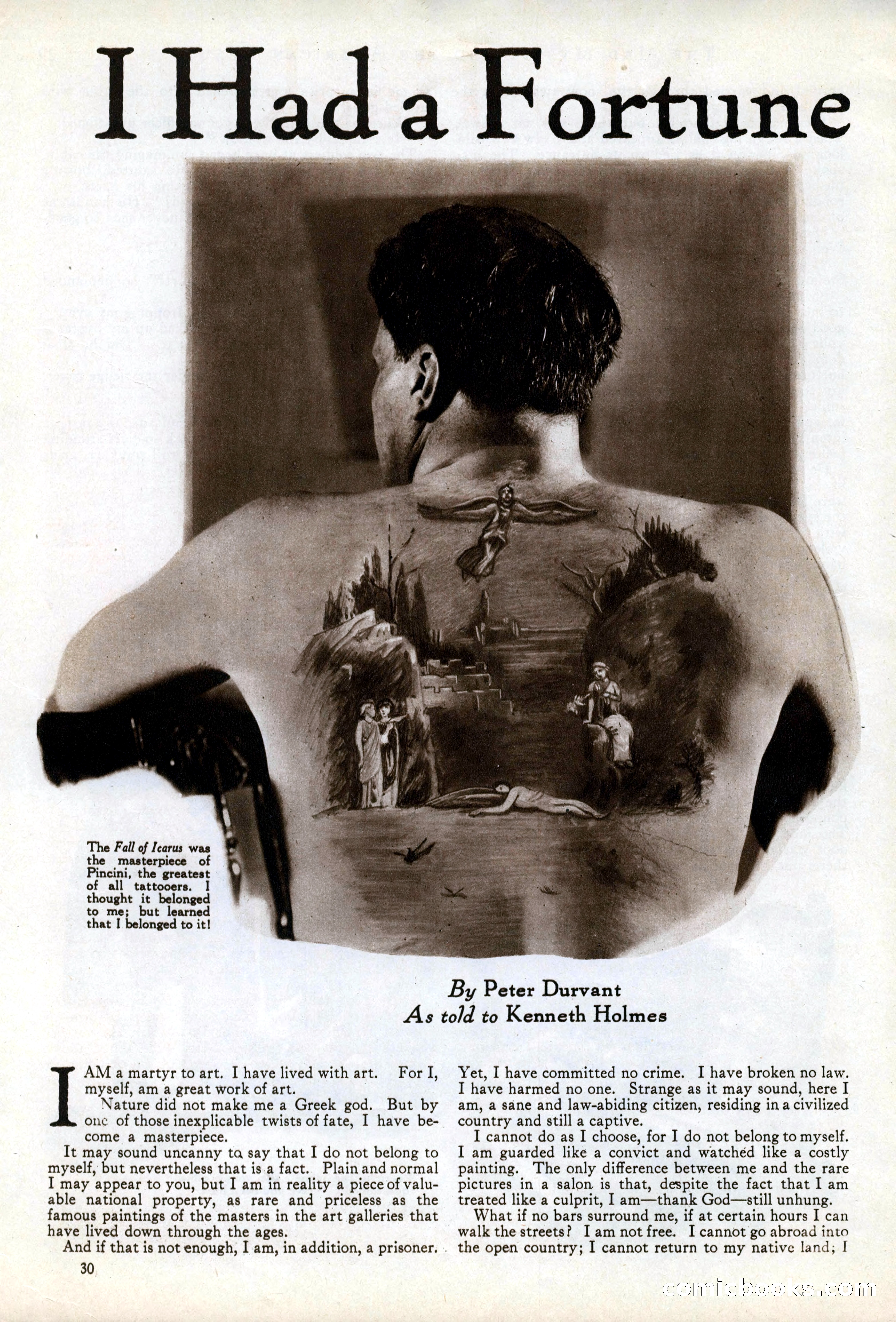 True Strange Stories, March 1929 — page 32 of 100