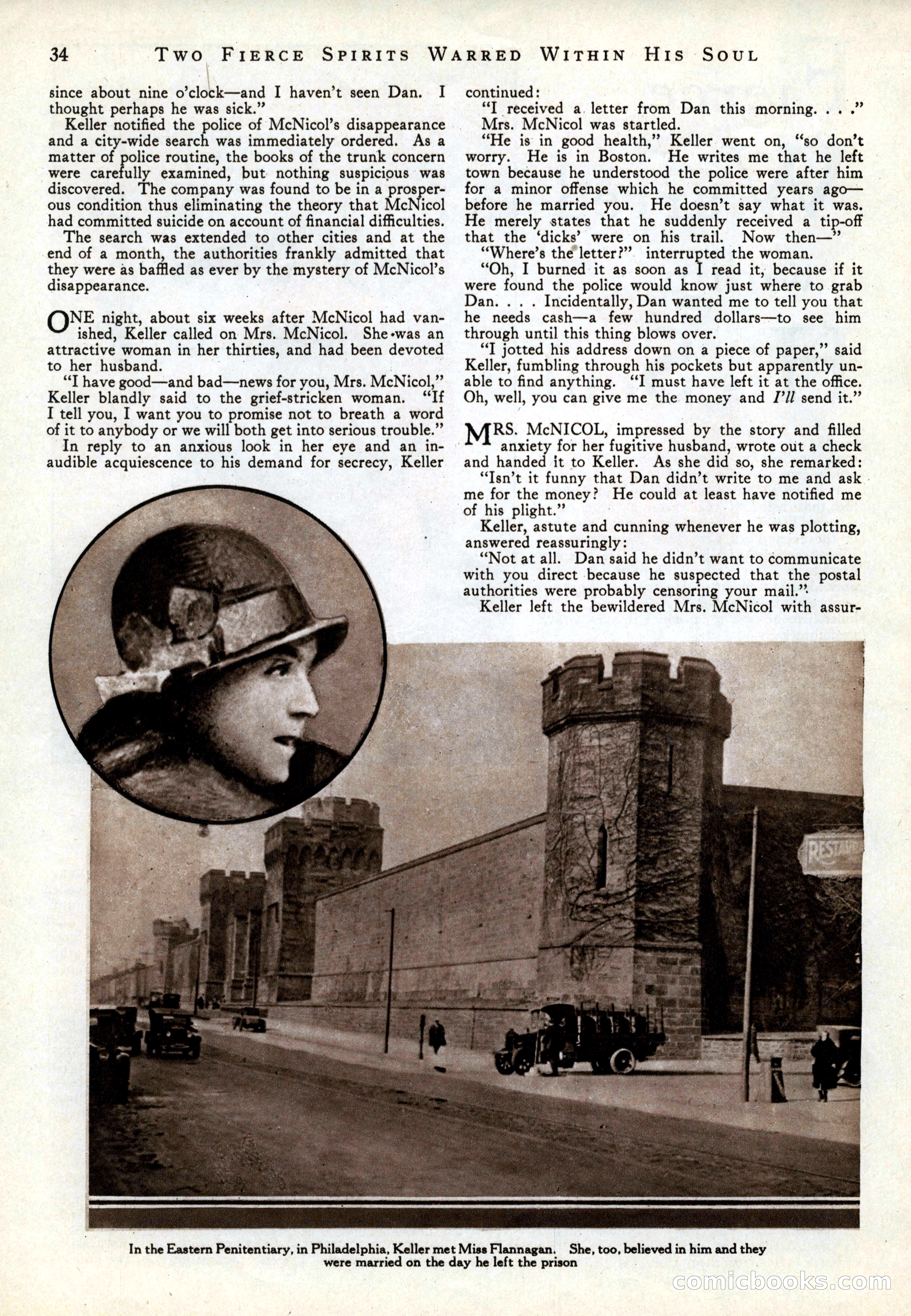 True Strange Stories, March 1929 — page 36 of 100
