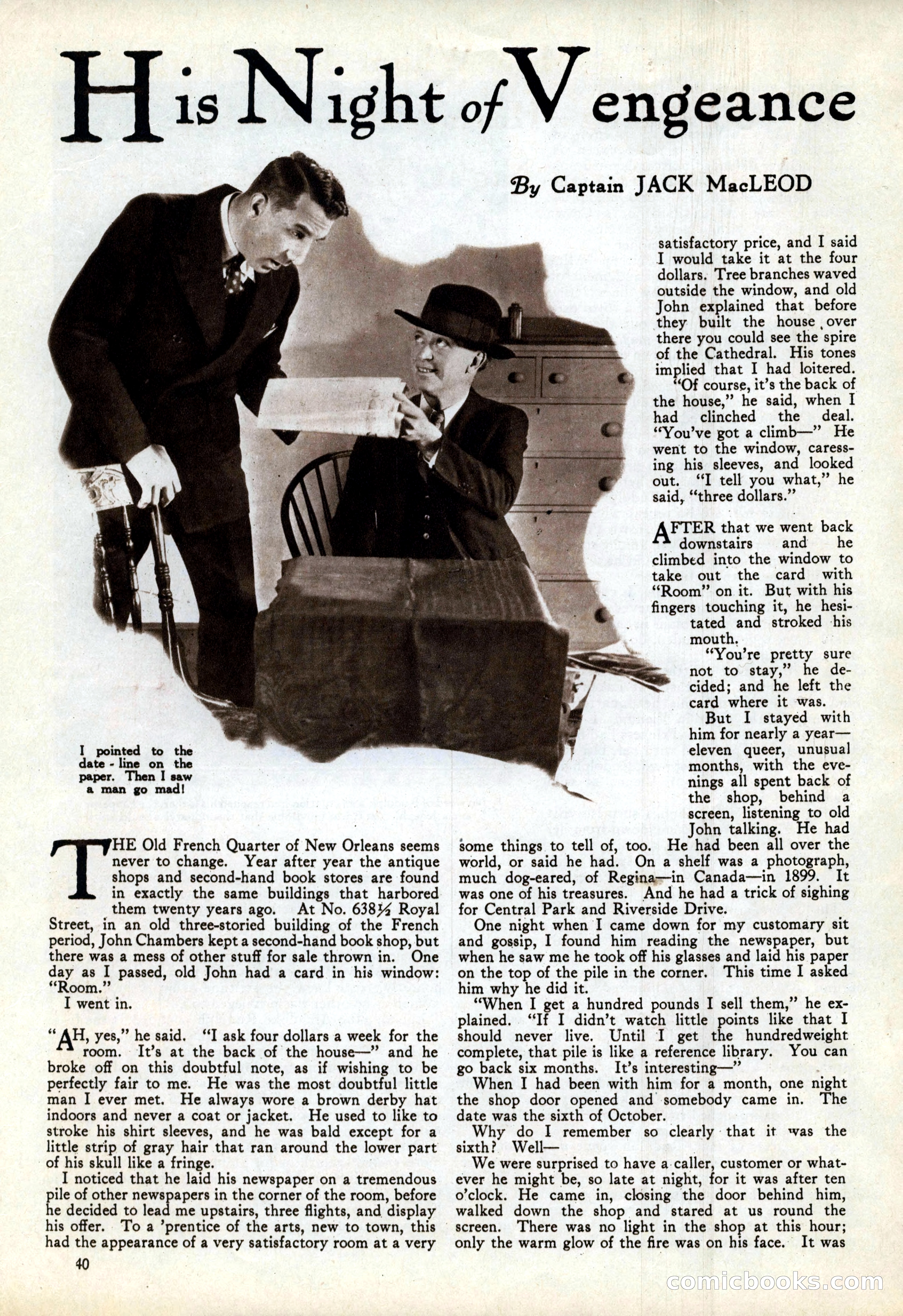 True Strange Stories, March 1929 — page 42 of 100