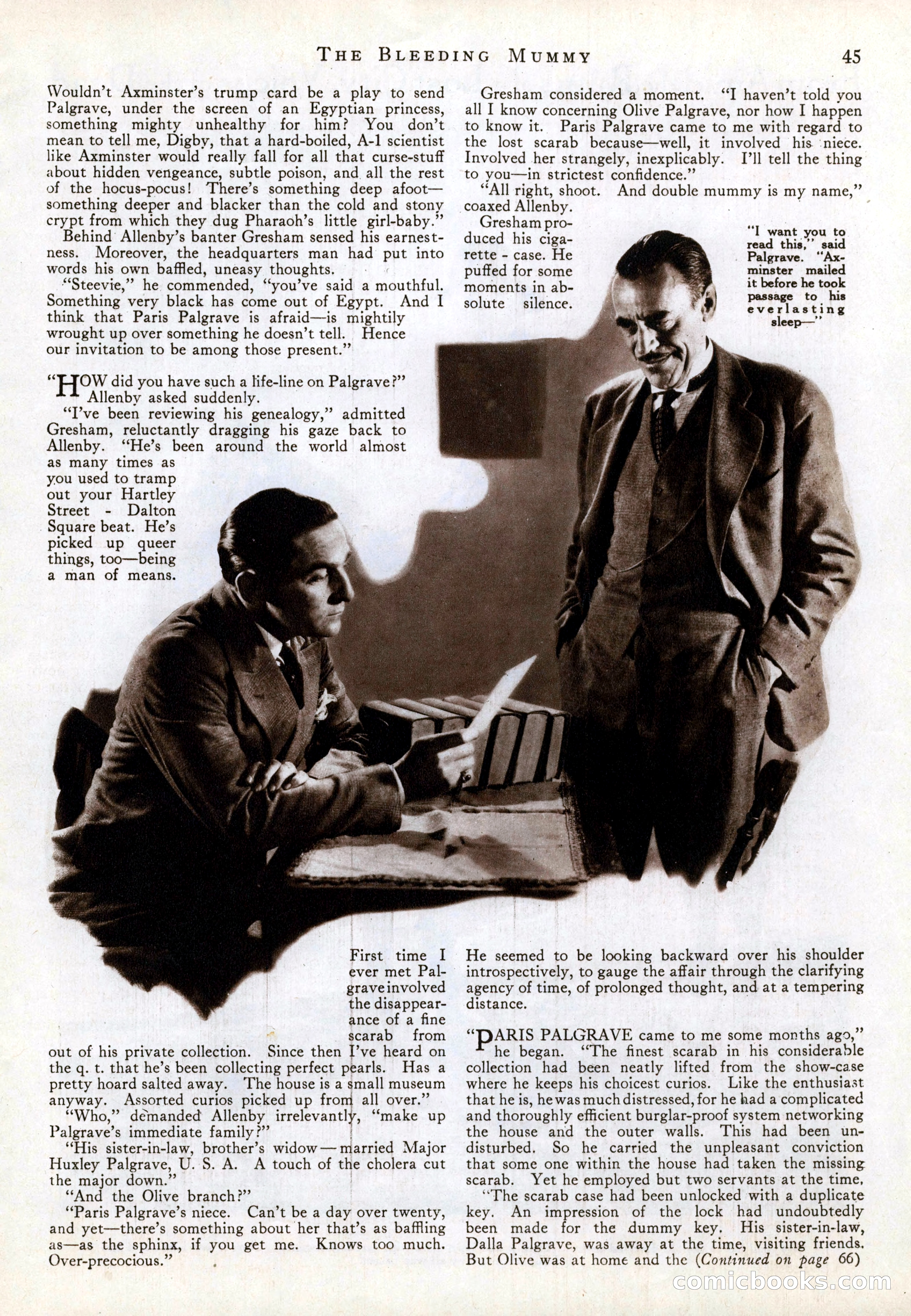 True Strange Stories, March 1929 — page 47 of 100