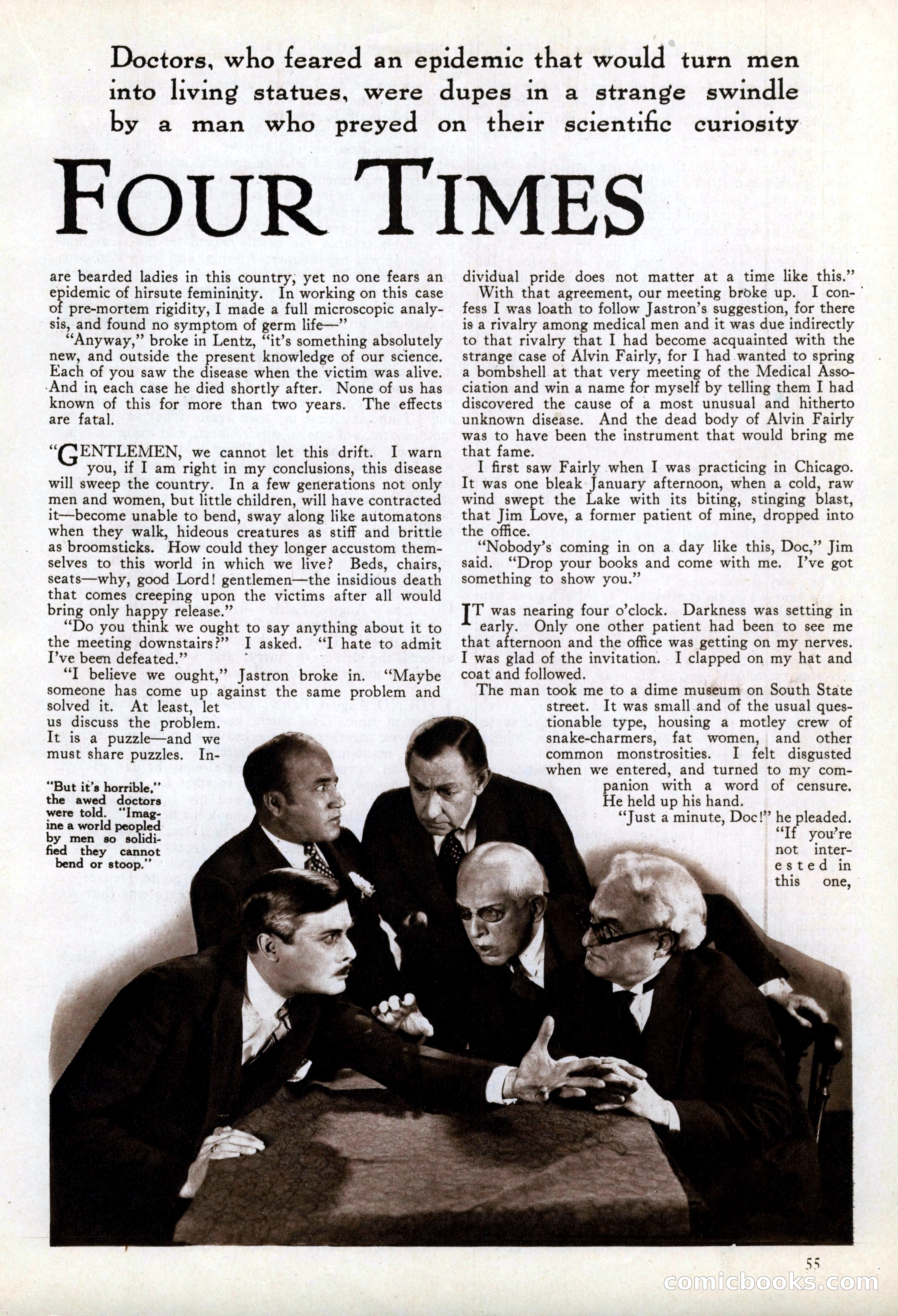 True Strange Stories, March 1929 — page 57 of 100