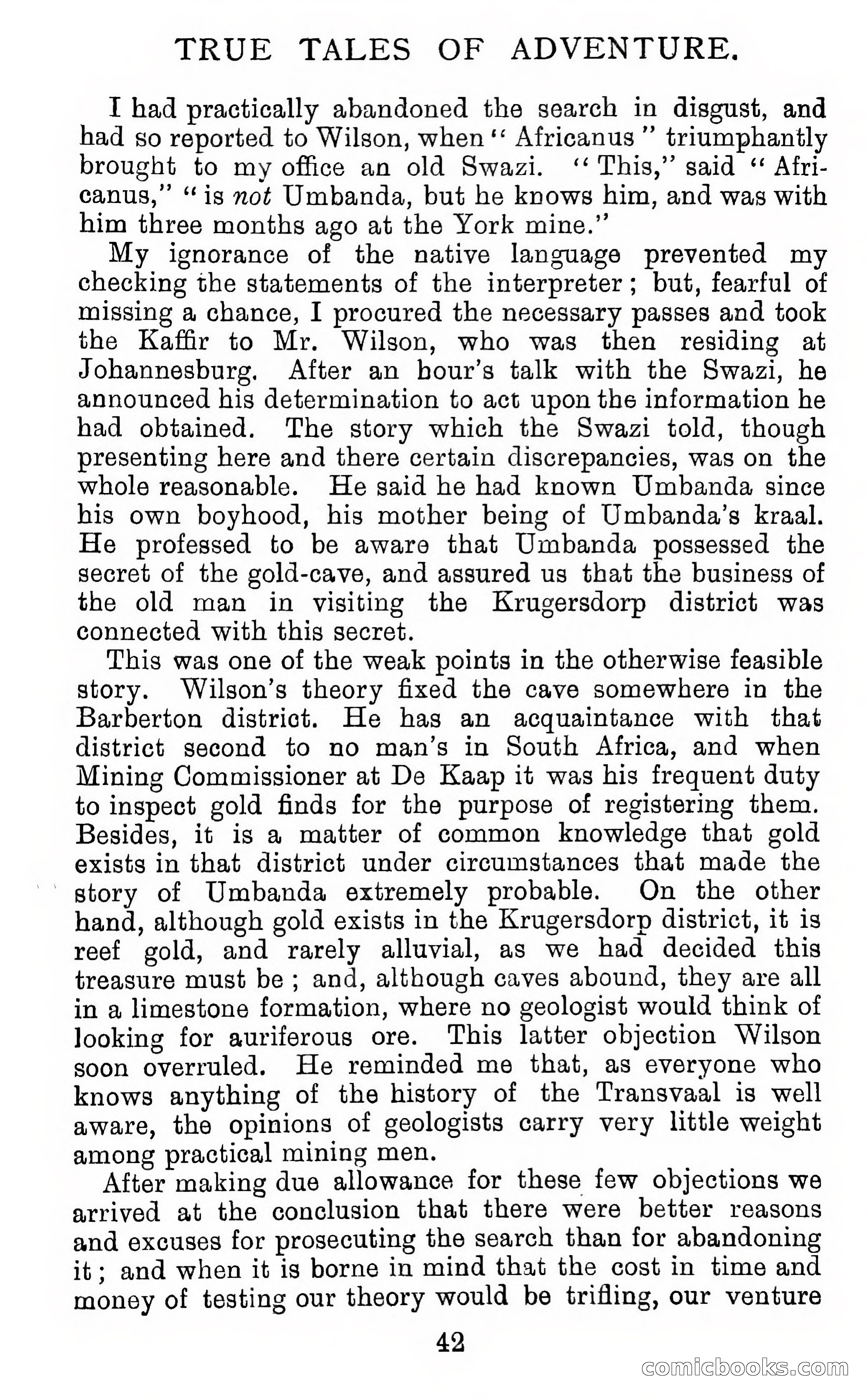 Twenty-Five True Tales Of Adventure — page 58 of 202