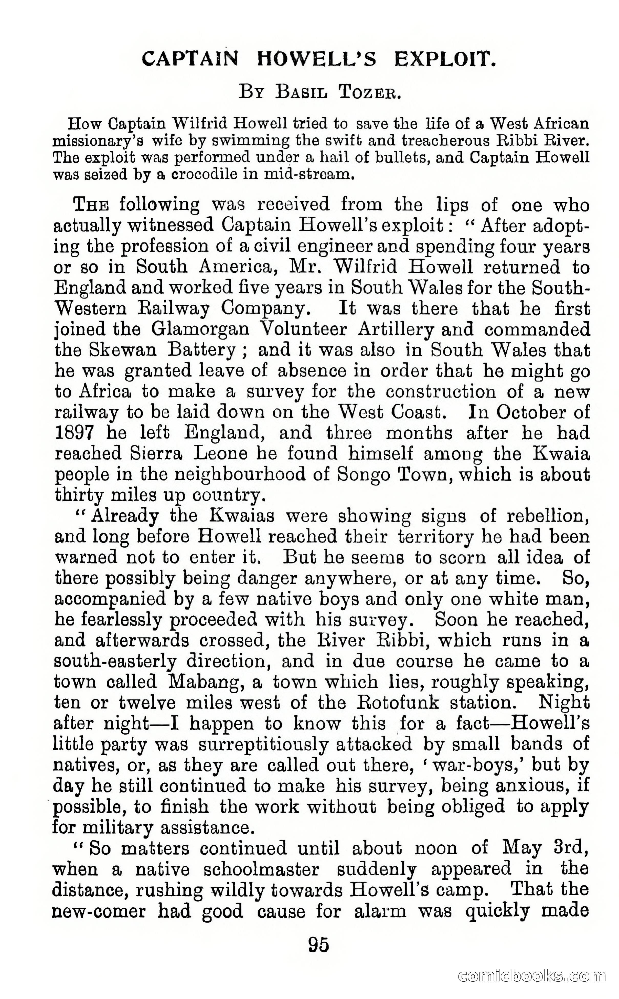 Twenty-Five True Tales Of Adventure — page 111 of 202