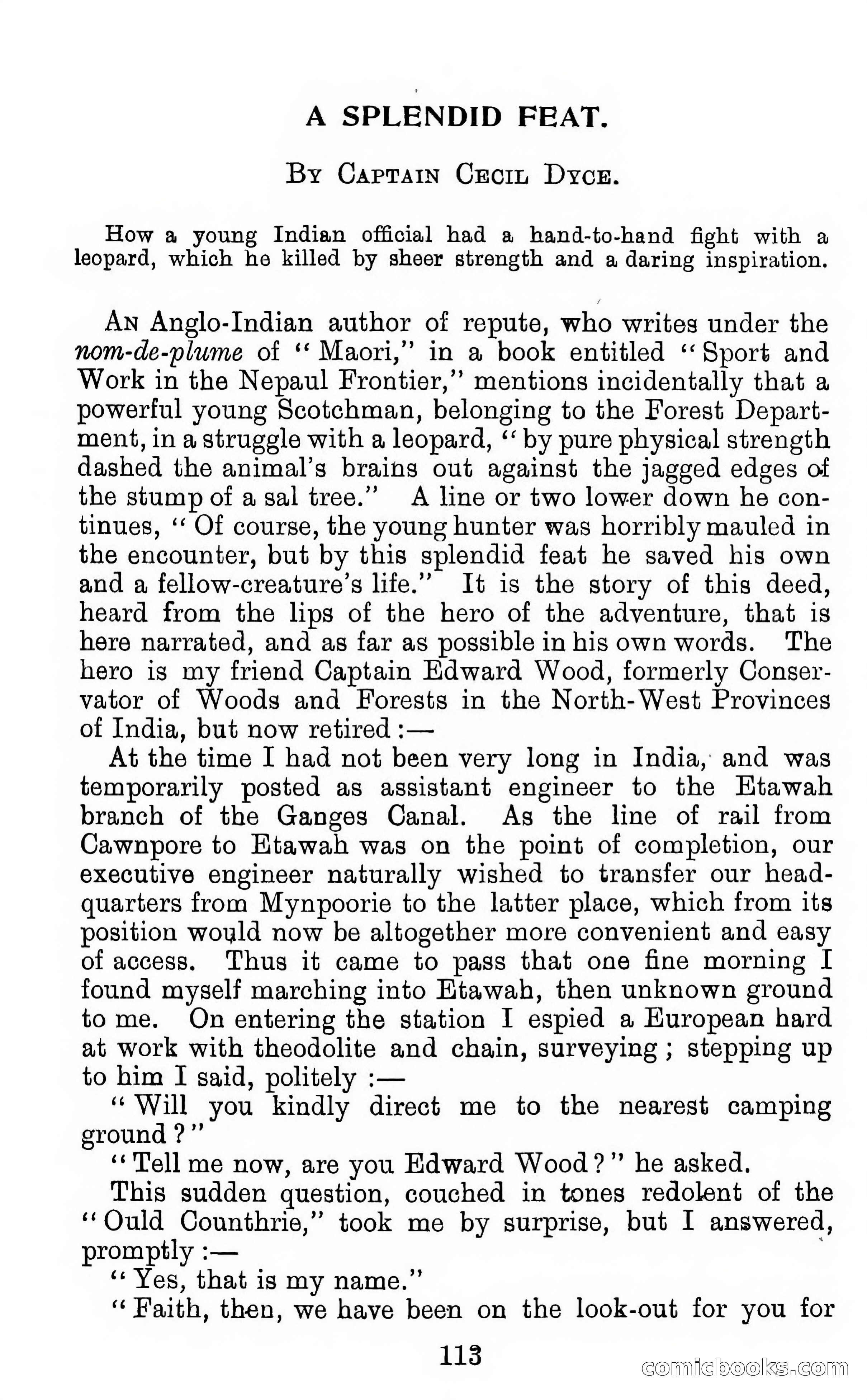 Twenty-Five True Tales Of Adventure — page 129 of 202