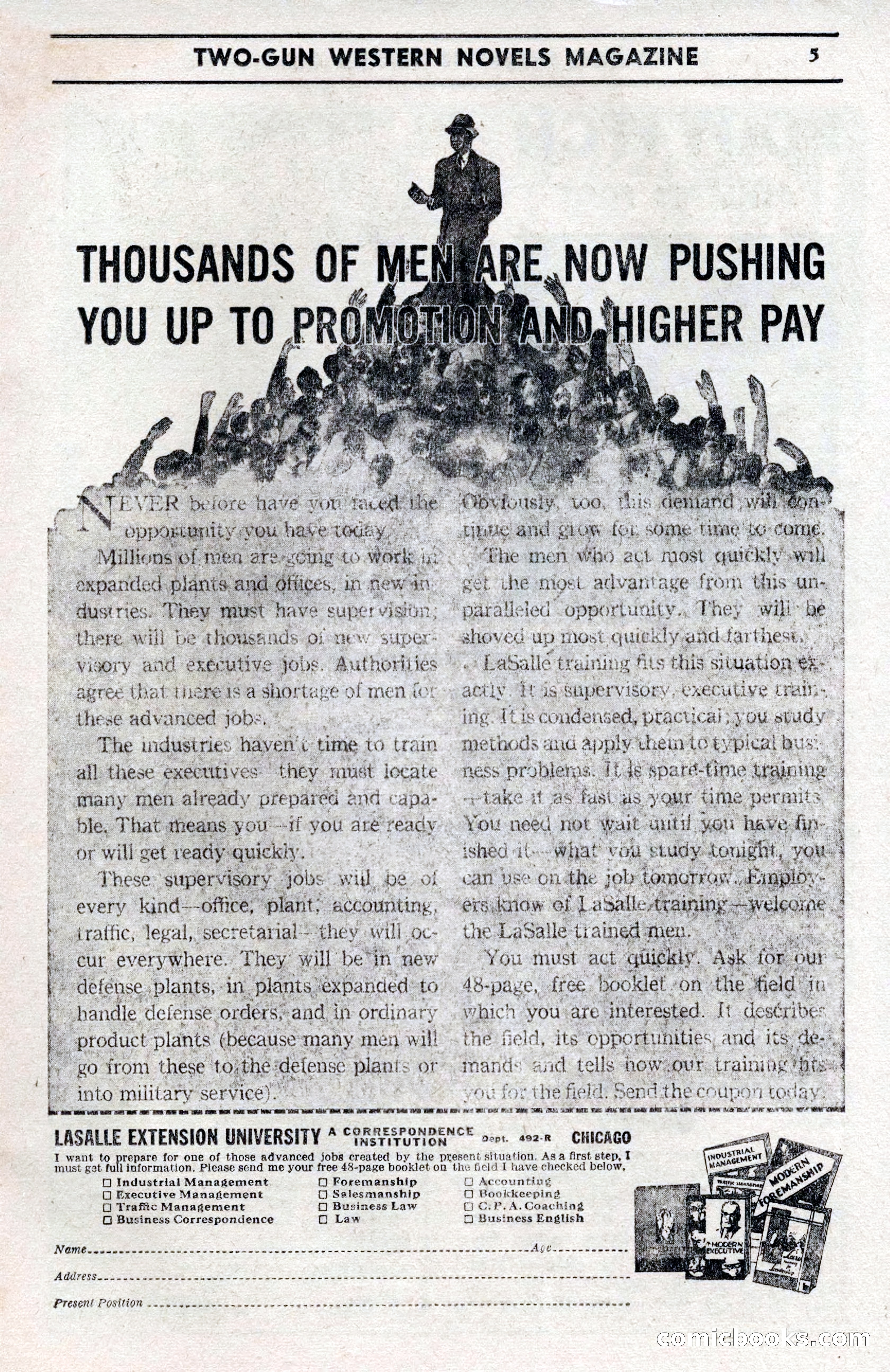 Two-Gun Western Novels Magazine — page 5 of 116