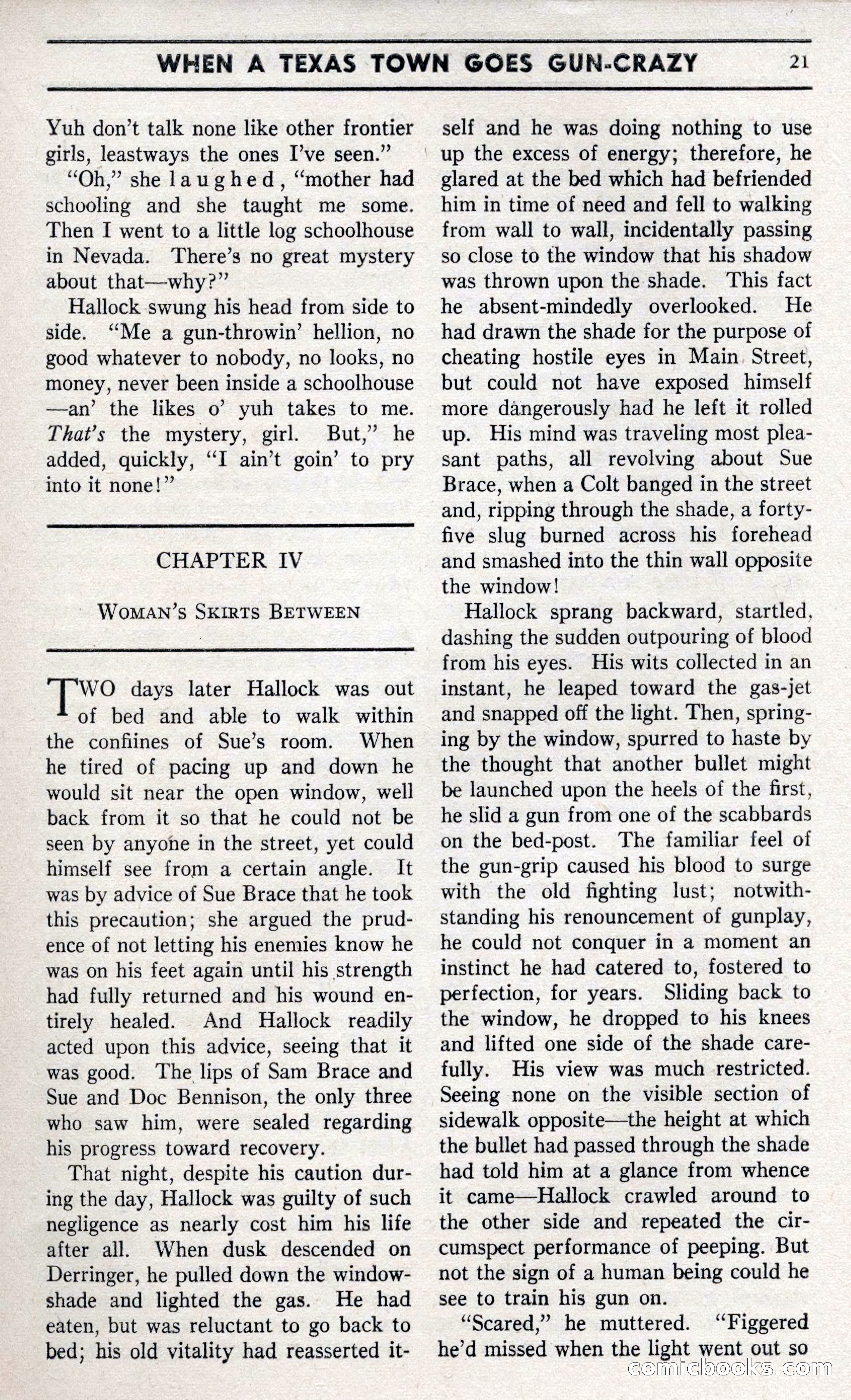 Two-Gun Western Novels Magazine — page 20 of 116