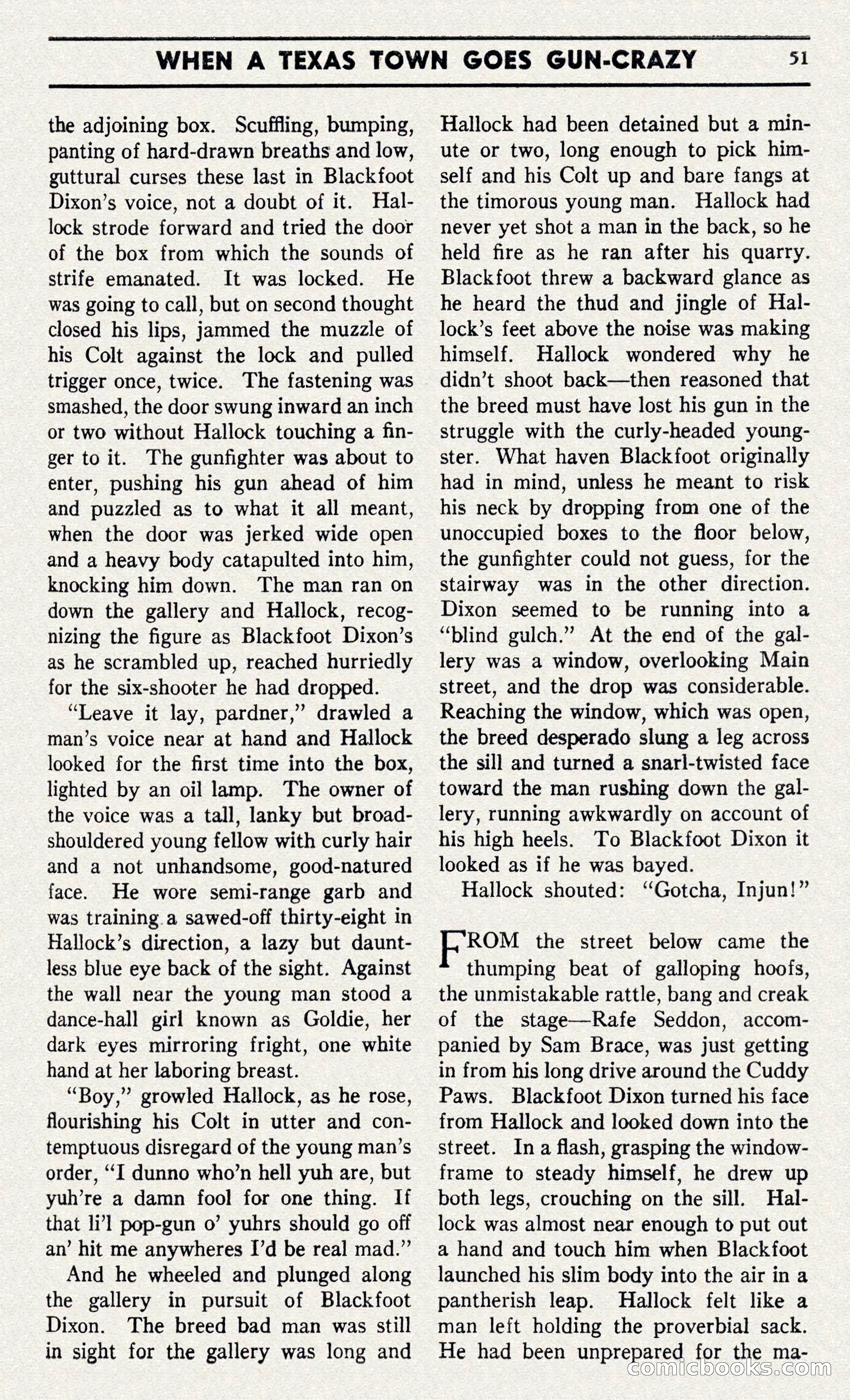 Two-Gun Western Novels Magazine — page 50 of 116