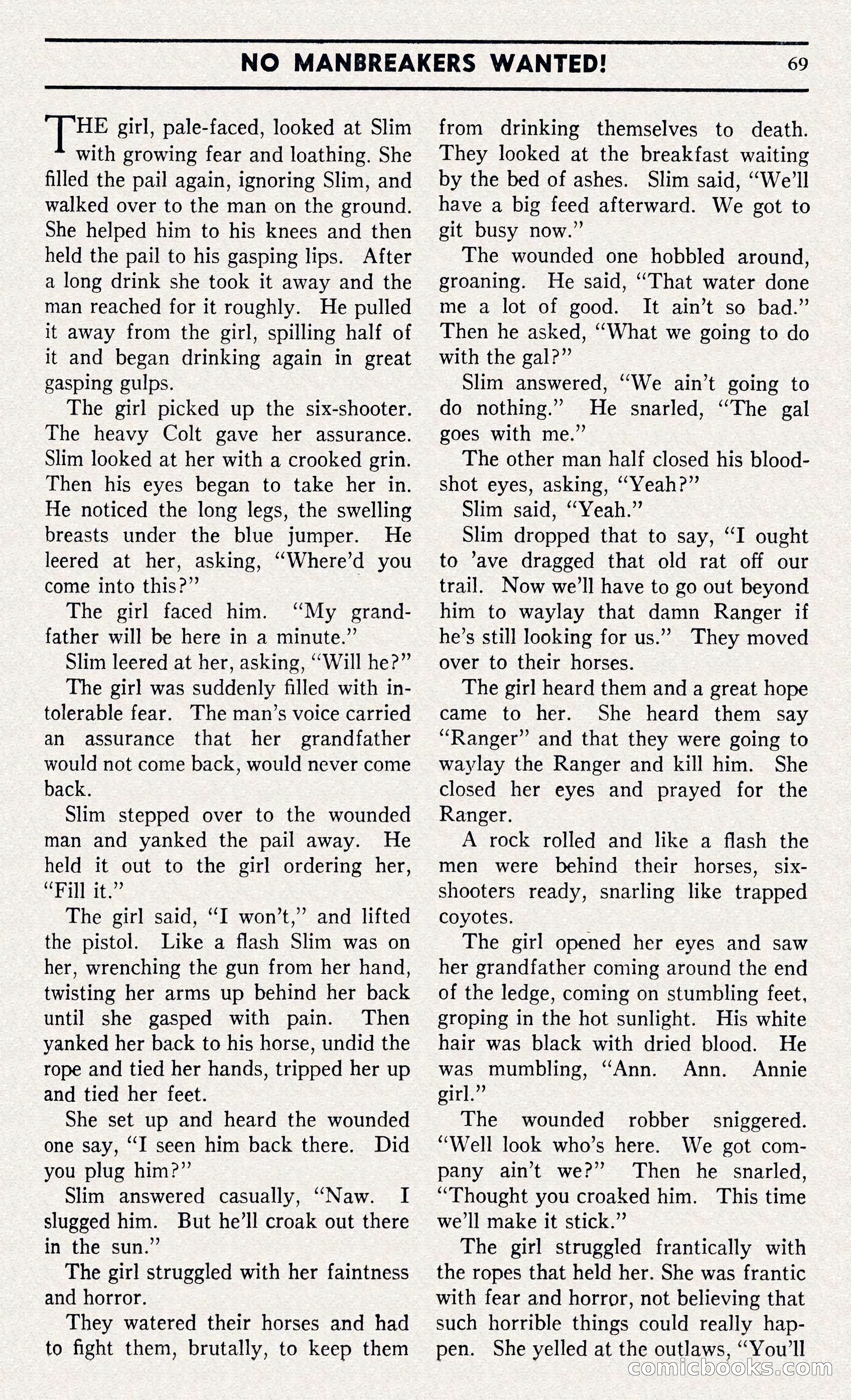 Two-Gun Western Novels Magazine — page 68 of 116