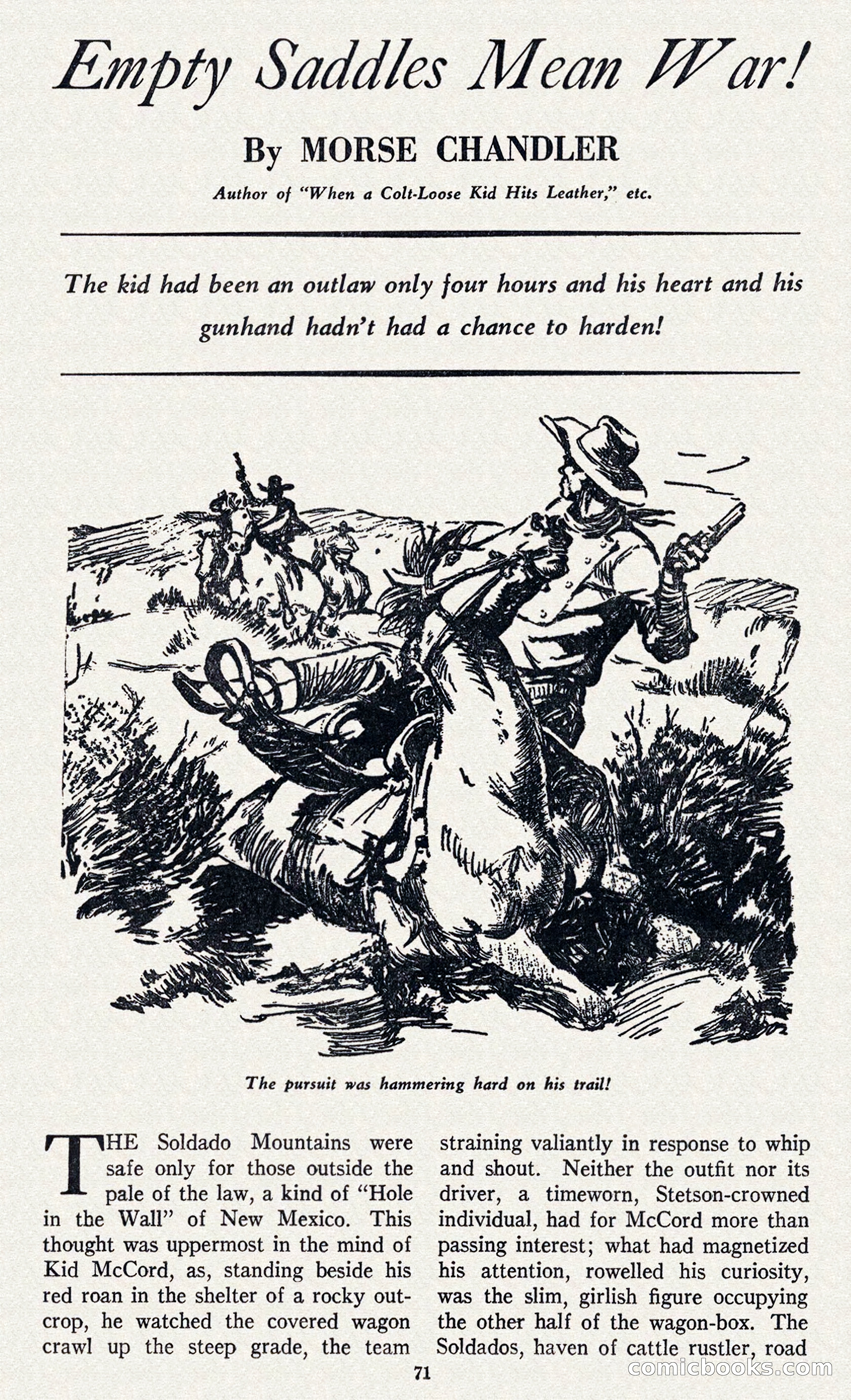 Two-Gun Western Novels Magazine — page 70 of 116