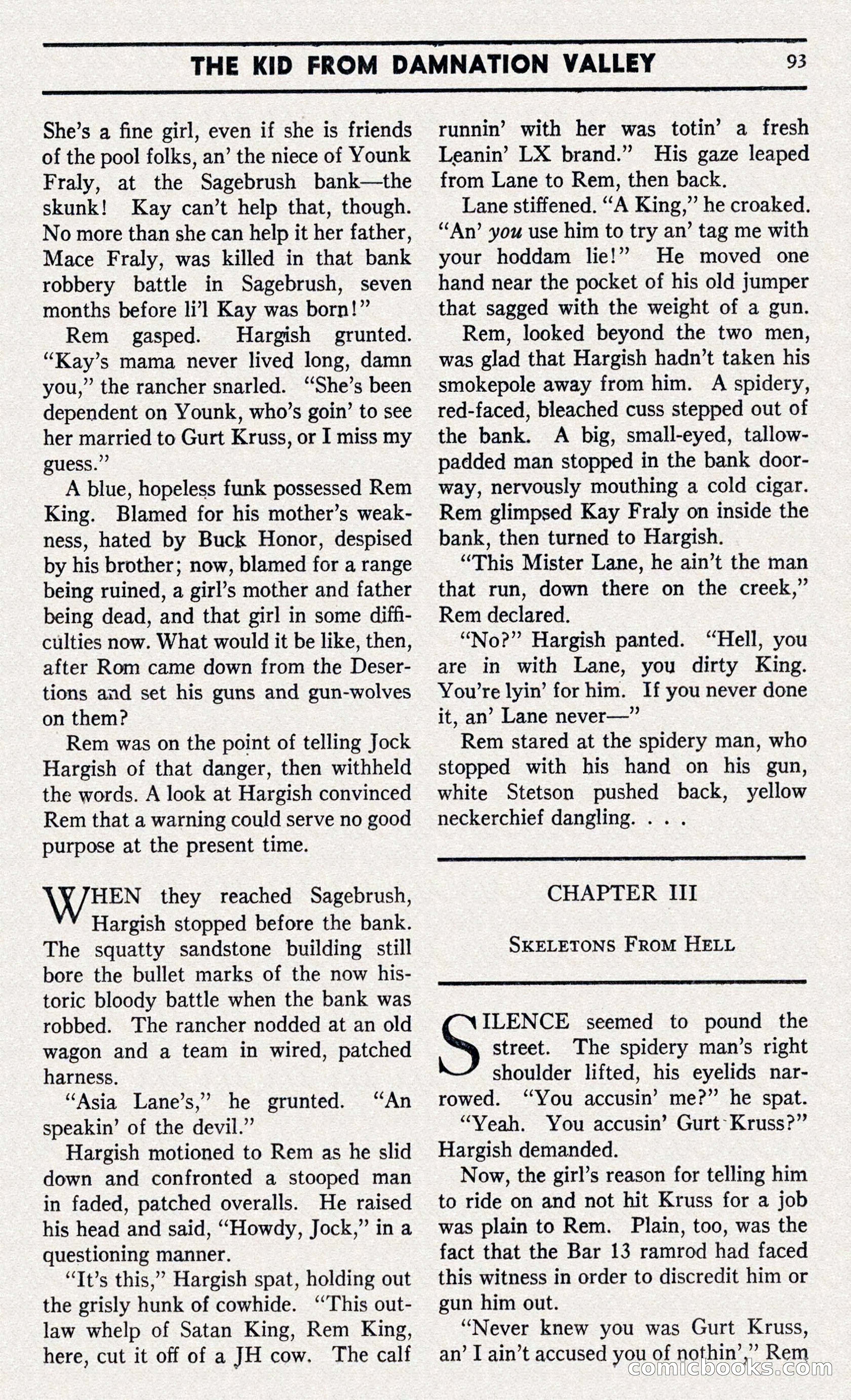 Two-Gun Western Novels Magazine — page 92 of 116