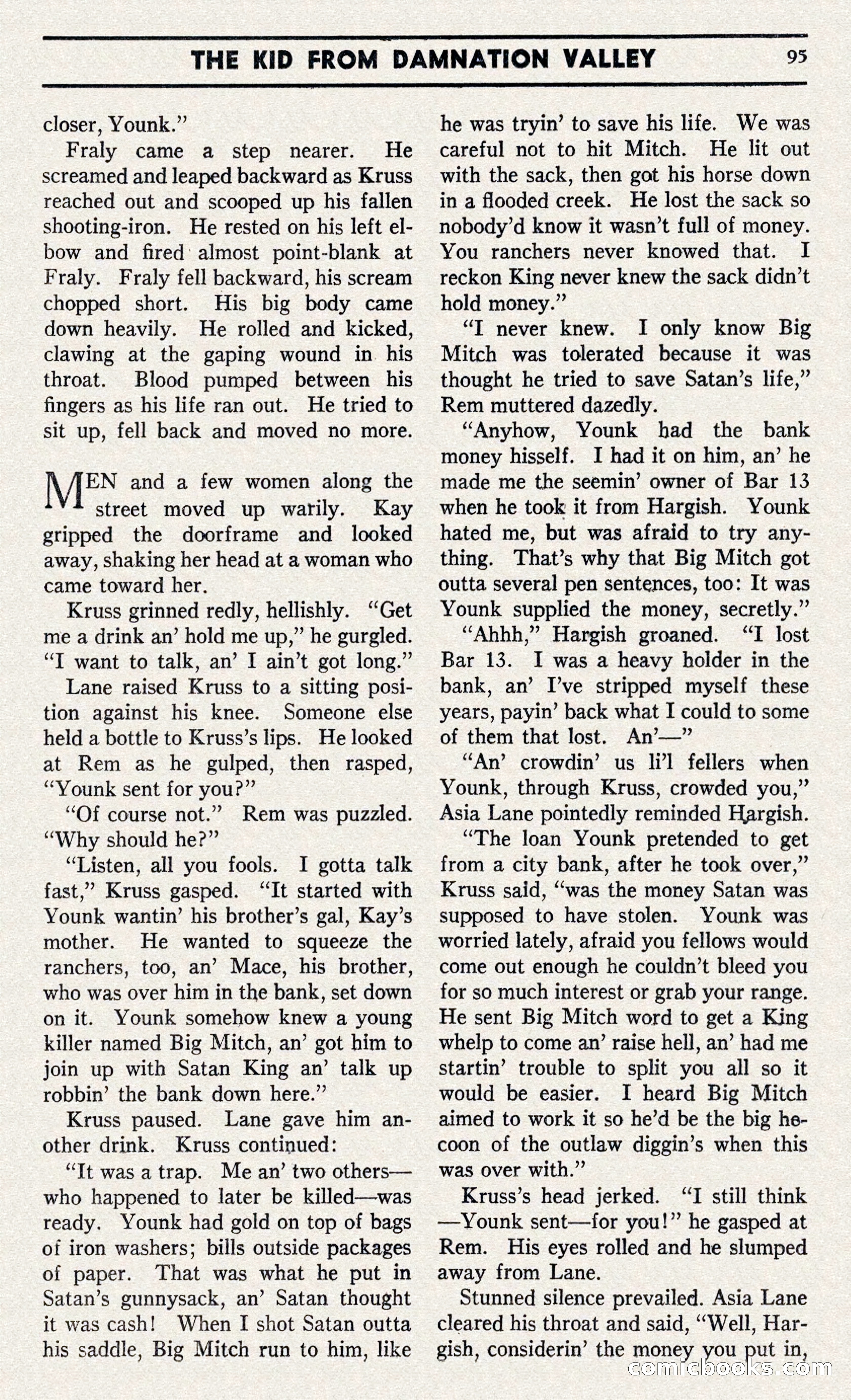 Two-Gun Western Novels Magazine — page 94 of 116