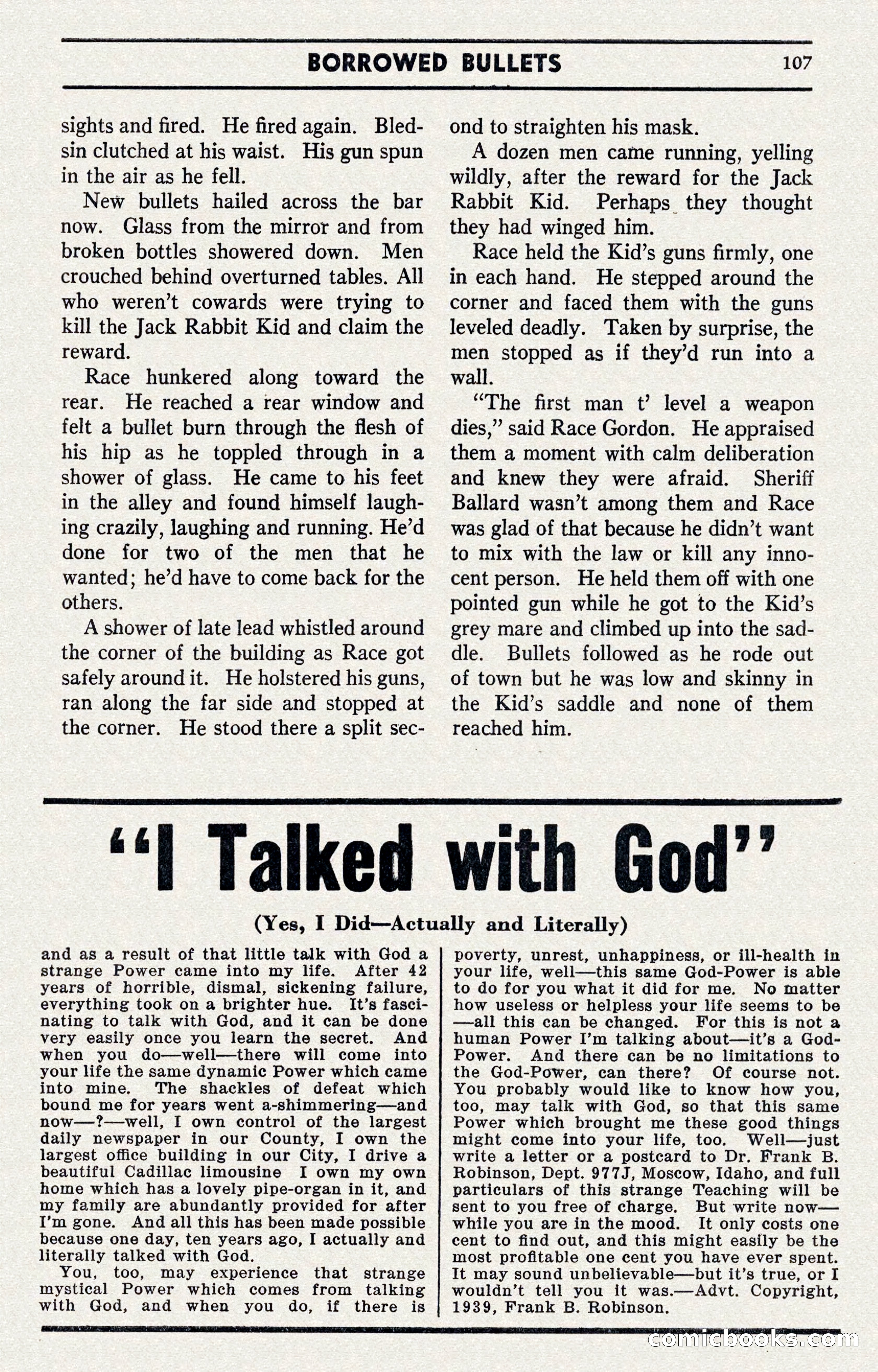 Two-Gun Western Novels Magazine — page 106 of 116