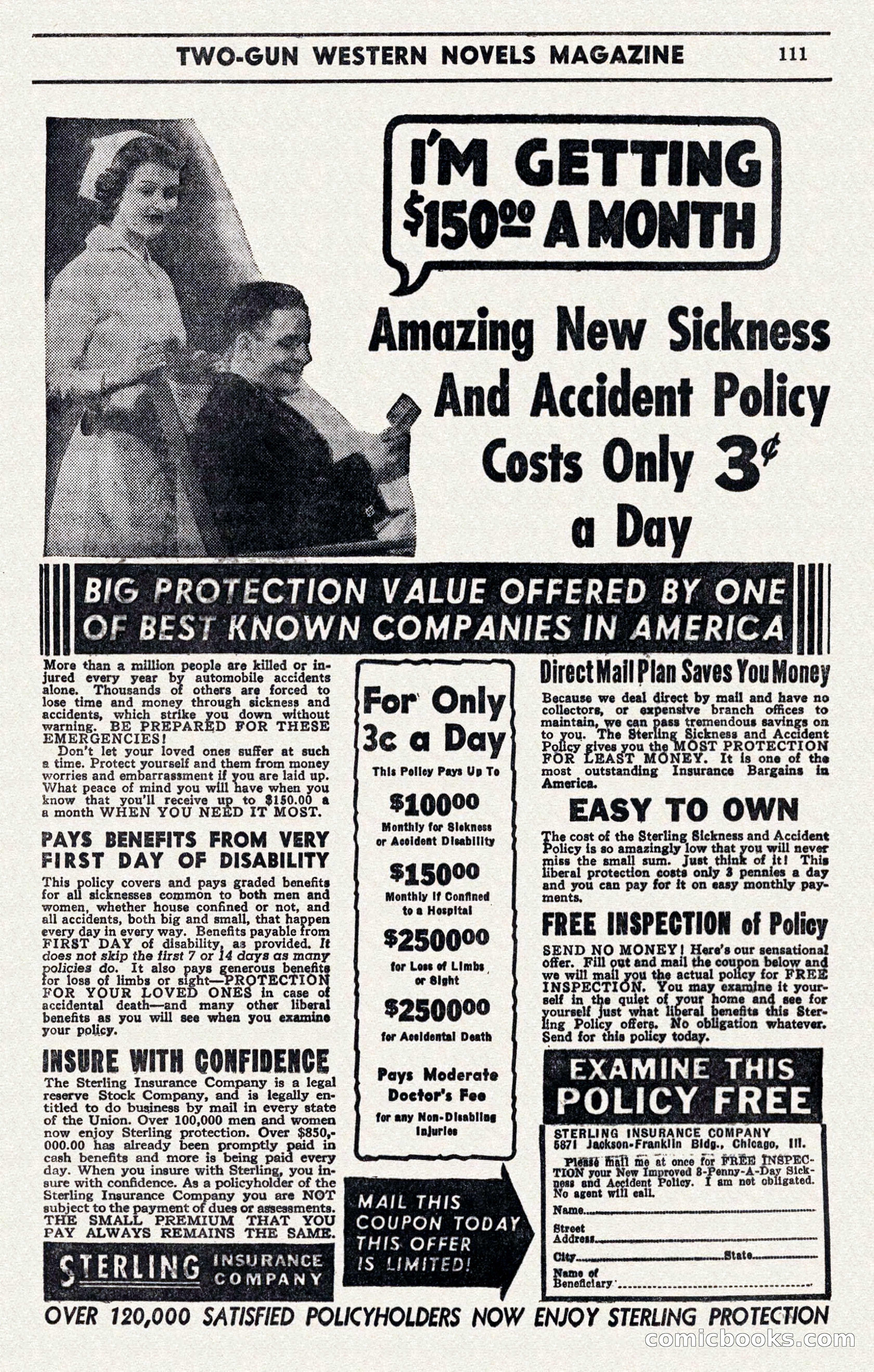 Two-Gun Western Novels Magazine — page 110 of 116