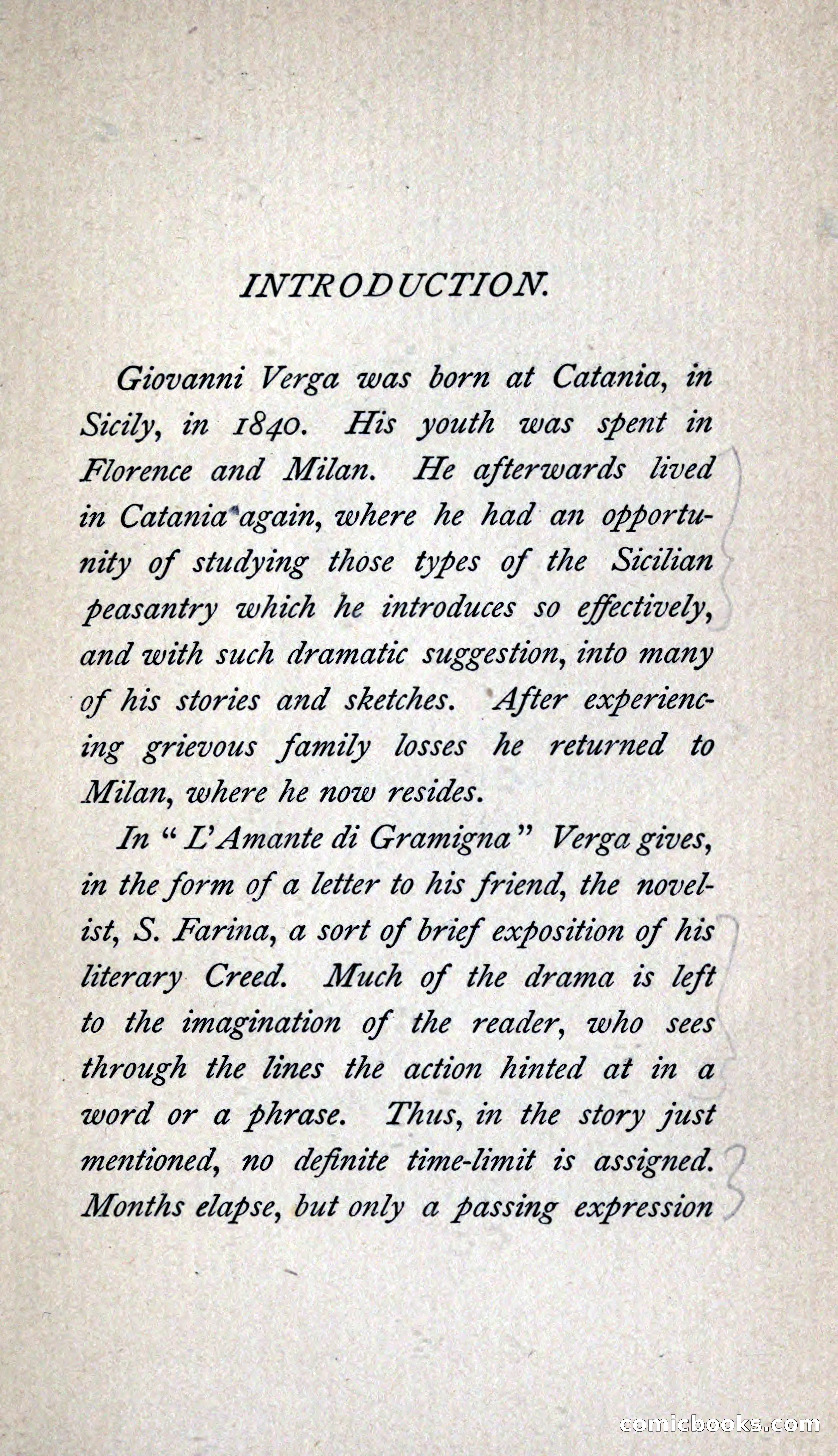 Under the Shadow of Etna: Sicilian Stories from the Italian of Giovanni Verga — page 17 of 218