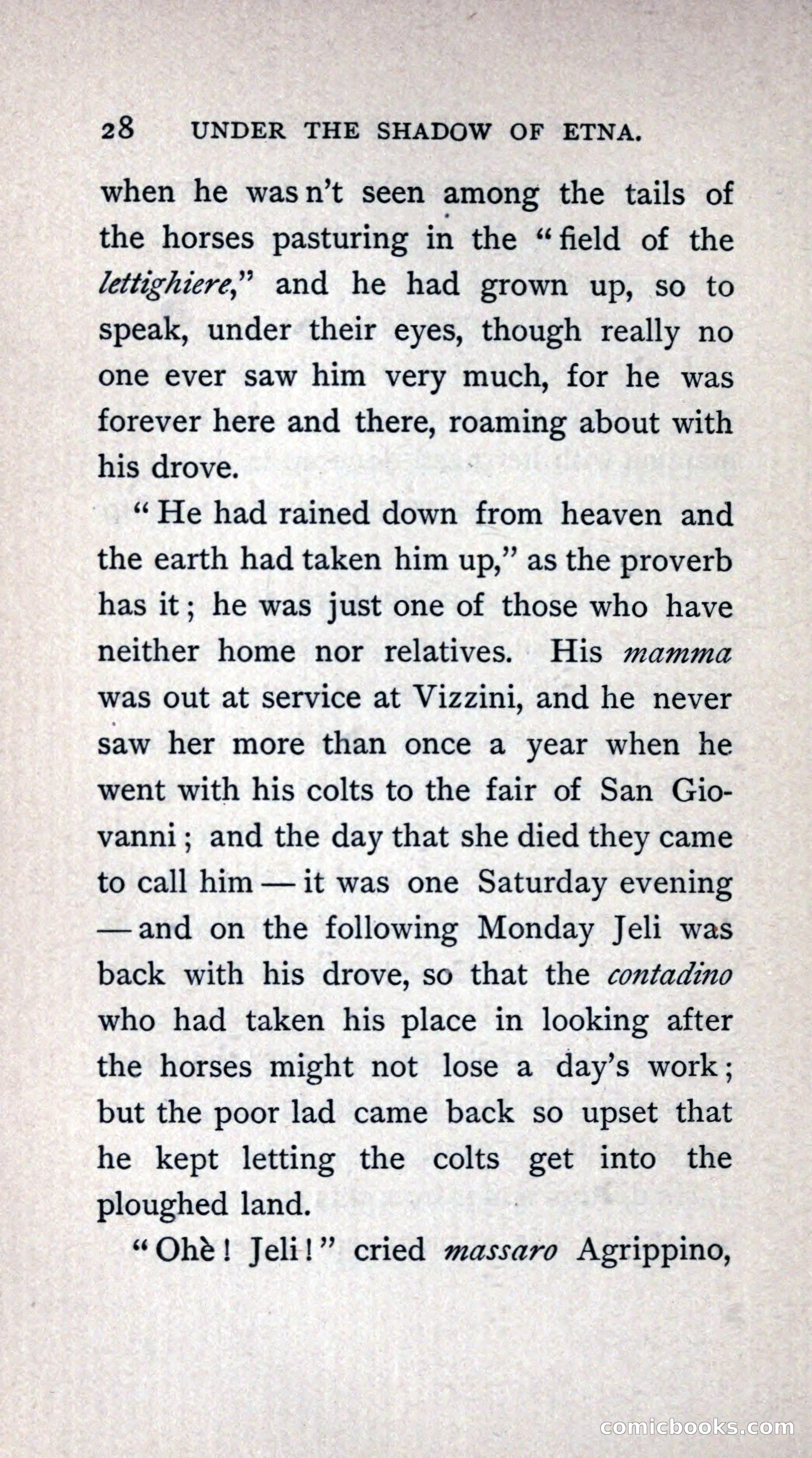 Under the Shadow of Etna: Sicilian Stories from the Italian of Giovanni Verga — page 54 of 218
