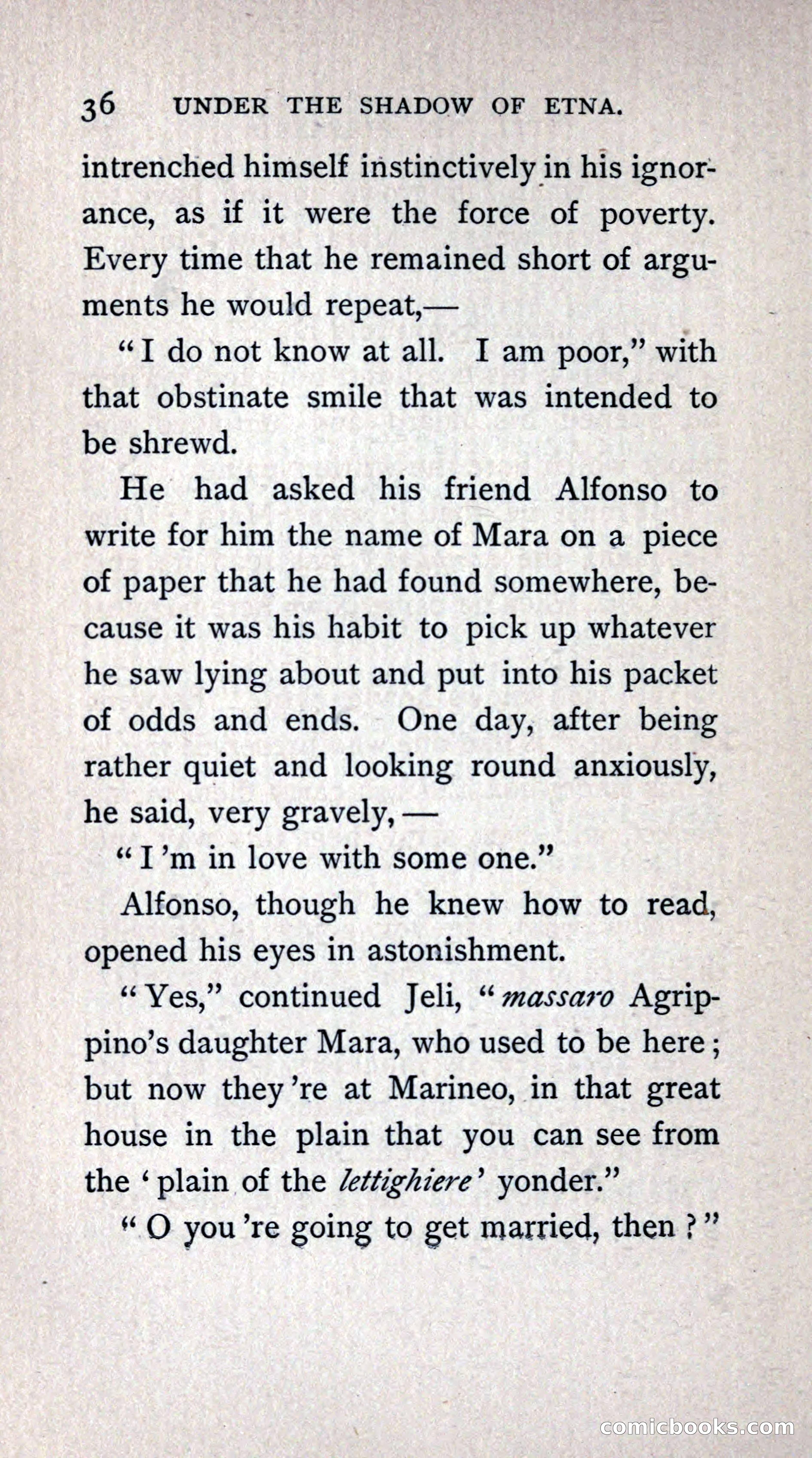 Under the Shadow of Etna: Sicilian Stories from the Italian of Giovanni Verga — page 62 of 218
