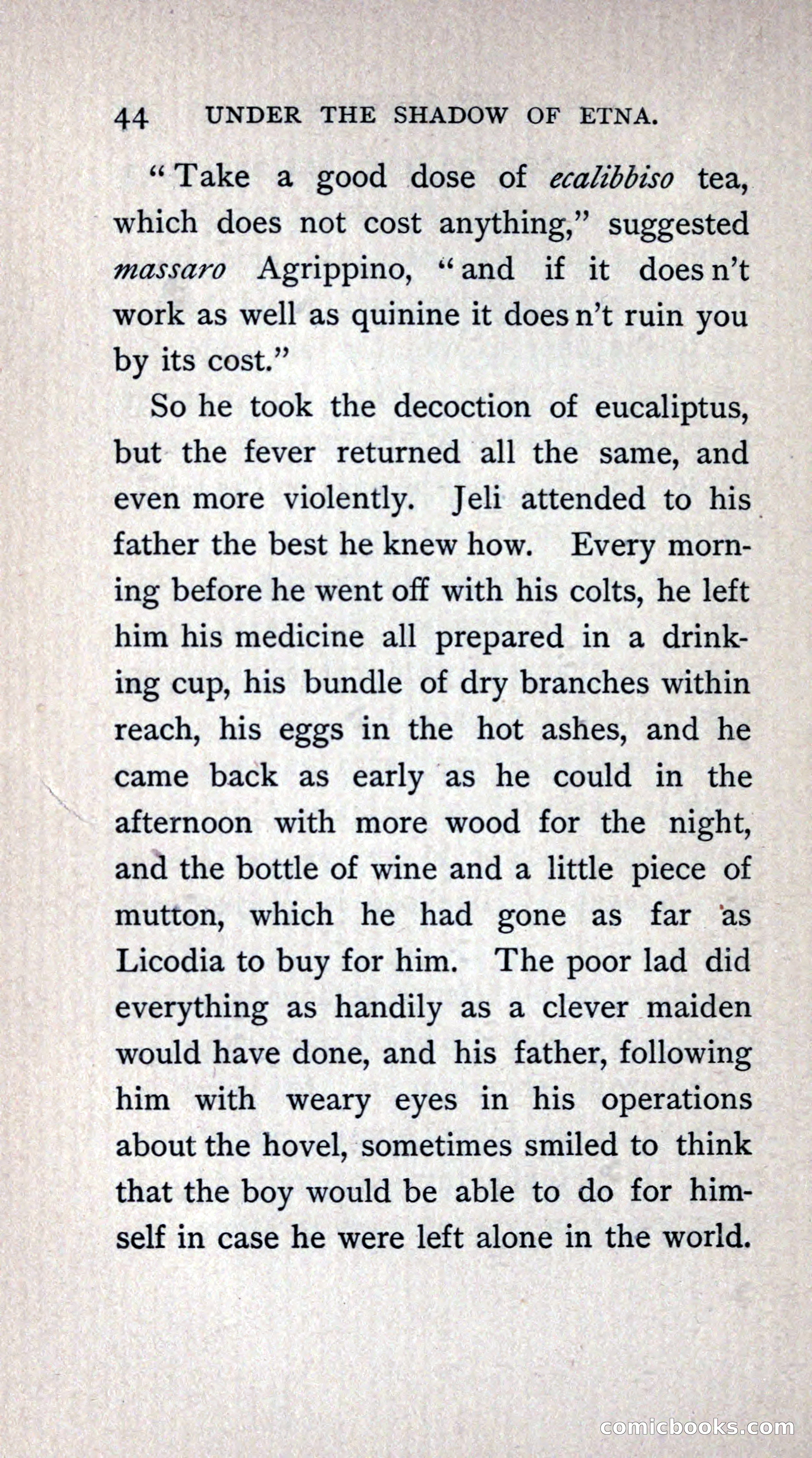 Under the Shadow of Etna: Sicilian Stories from the Italian of Giovanni Verga — page 70 of 218