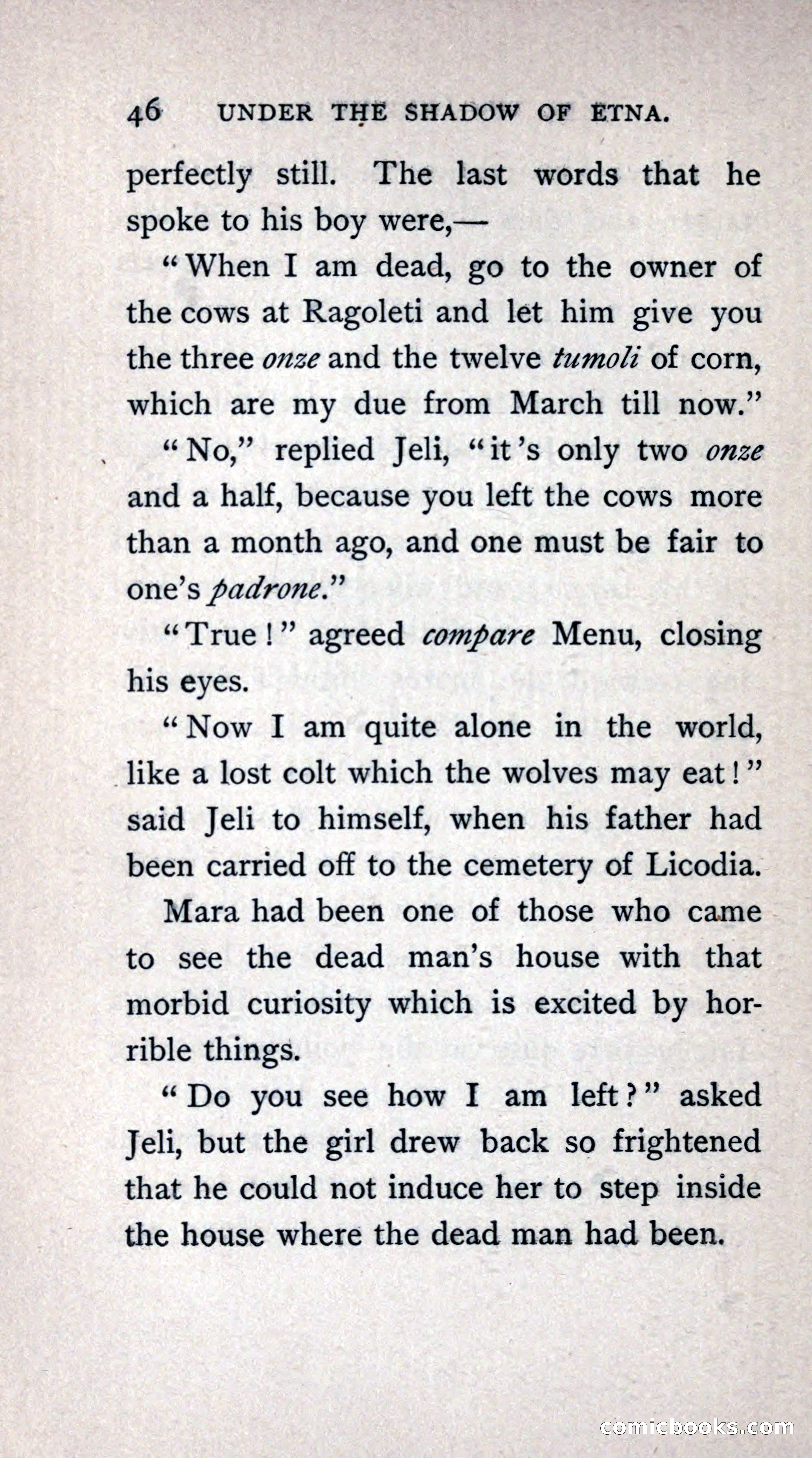 Under the Shadow of Etna: Sicilian Stories from the Italian of Giovanni Verga — page 72 of 218