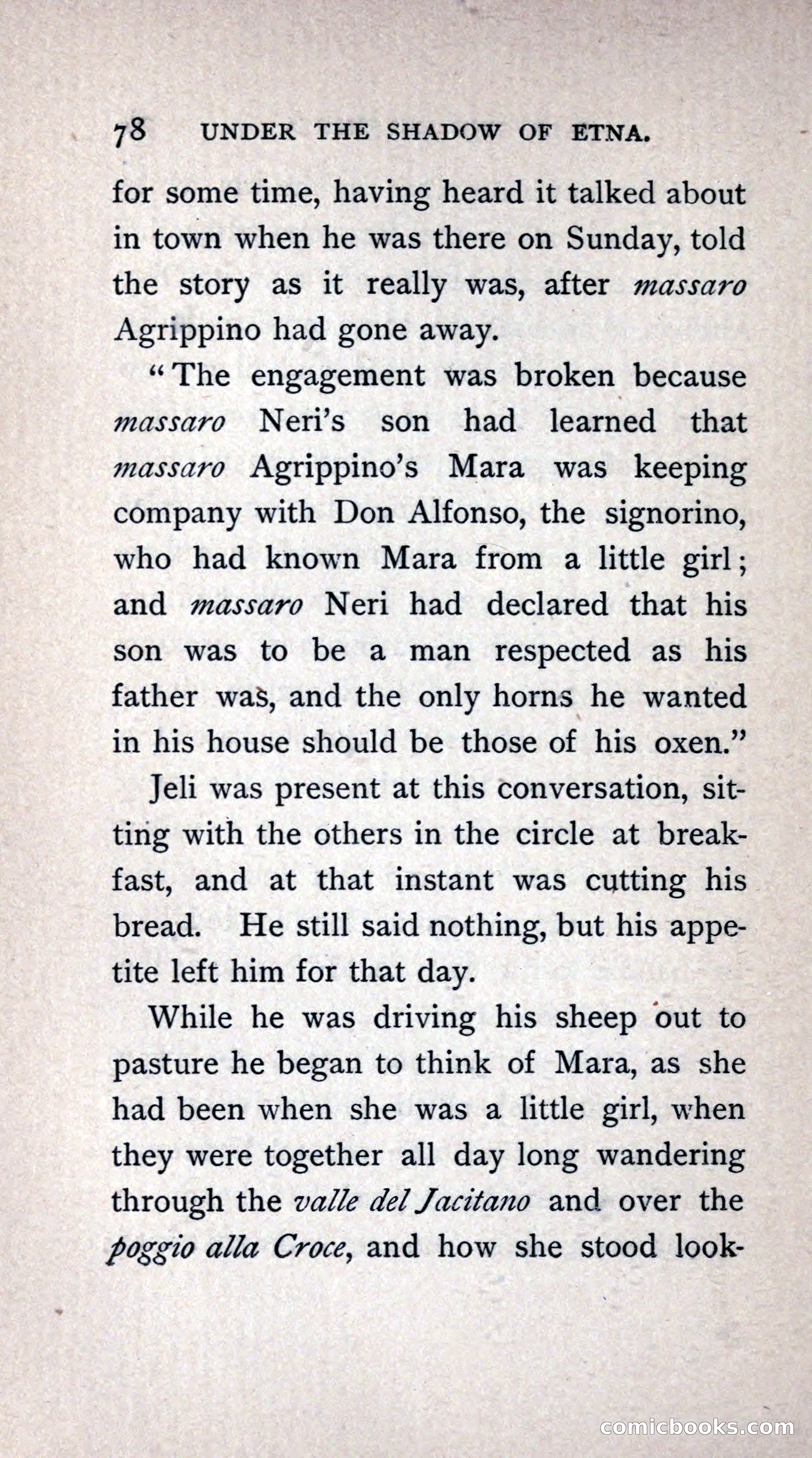 Under the Shadow of Etna: Sicilian Stories from the Italian of Giovanni Verga — page 104 of 218