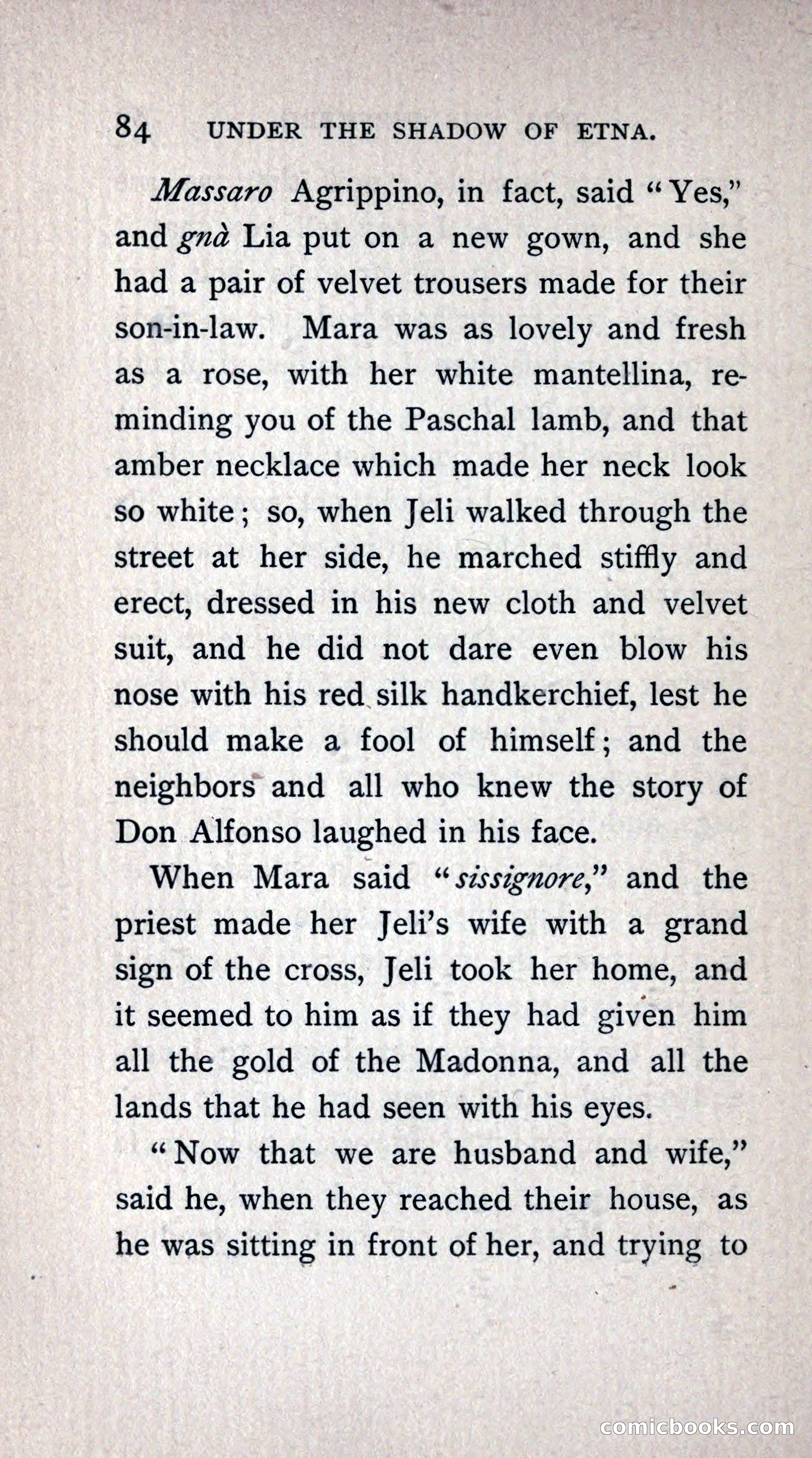 Under the Shadow of Etna: Sicilian Stories from the Italian of Giovanni Verga — page 110 of 218