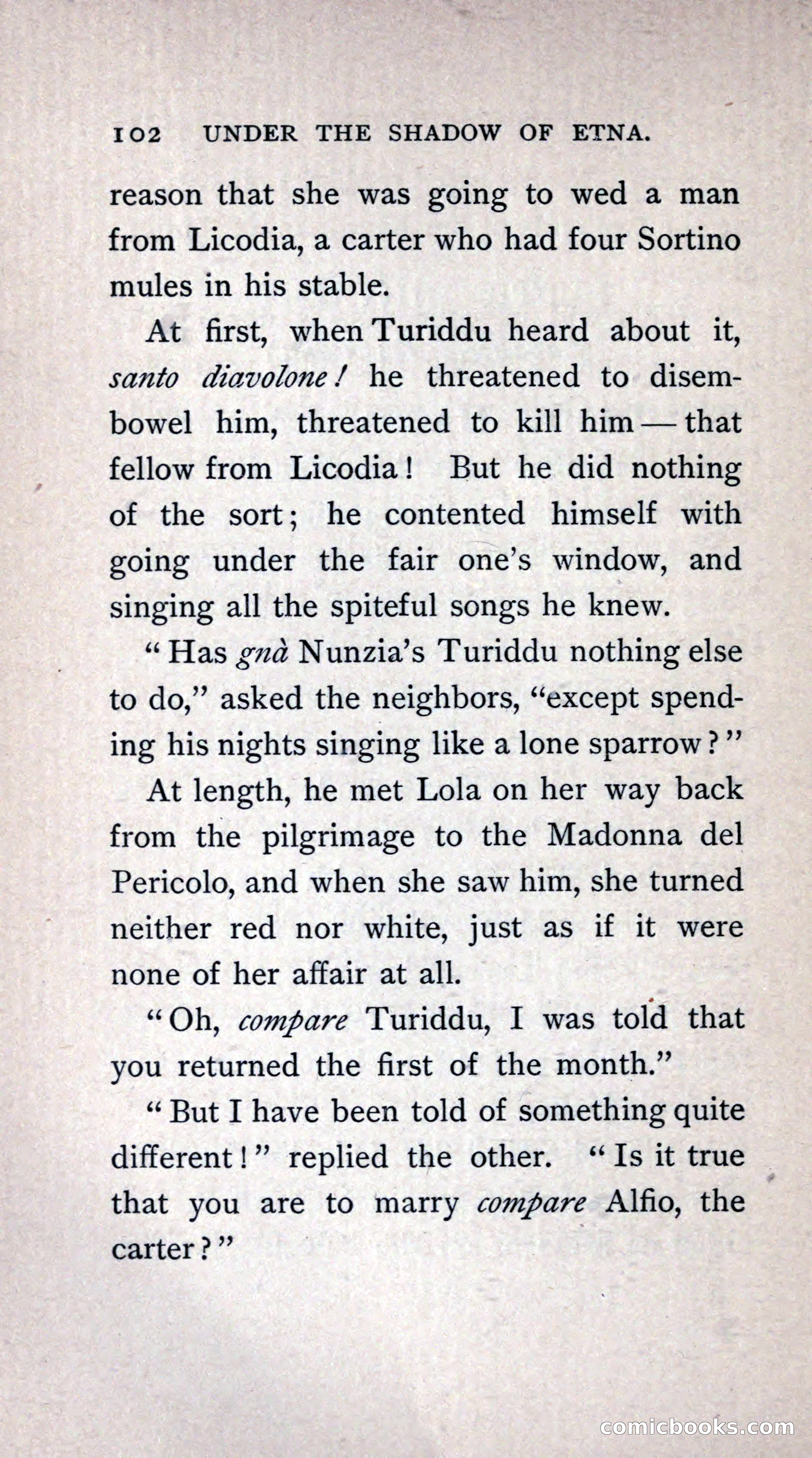 Under the Shadow of Etna: Sicilian Stories from the Italian of Giovanni Verga — page 128 of 218