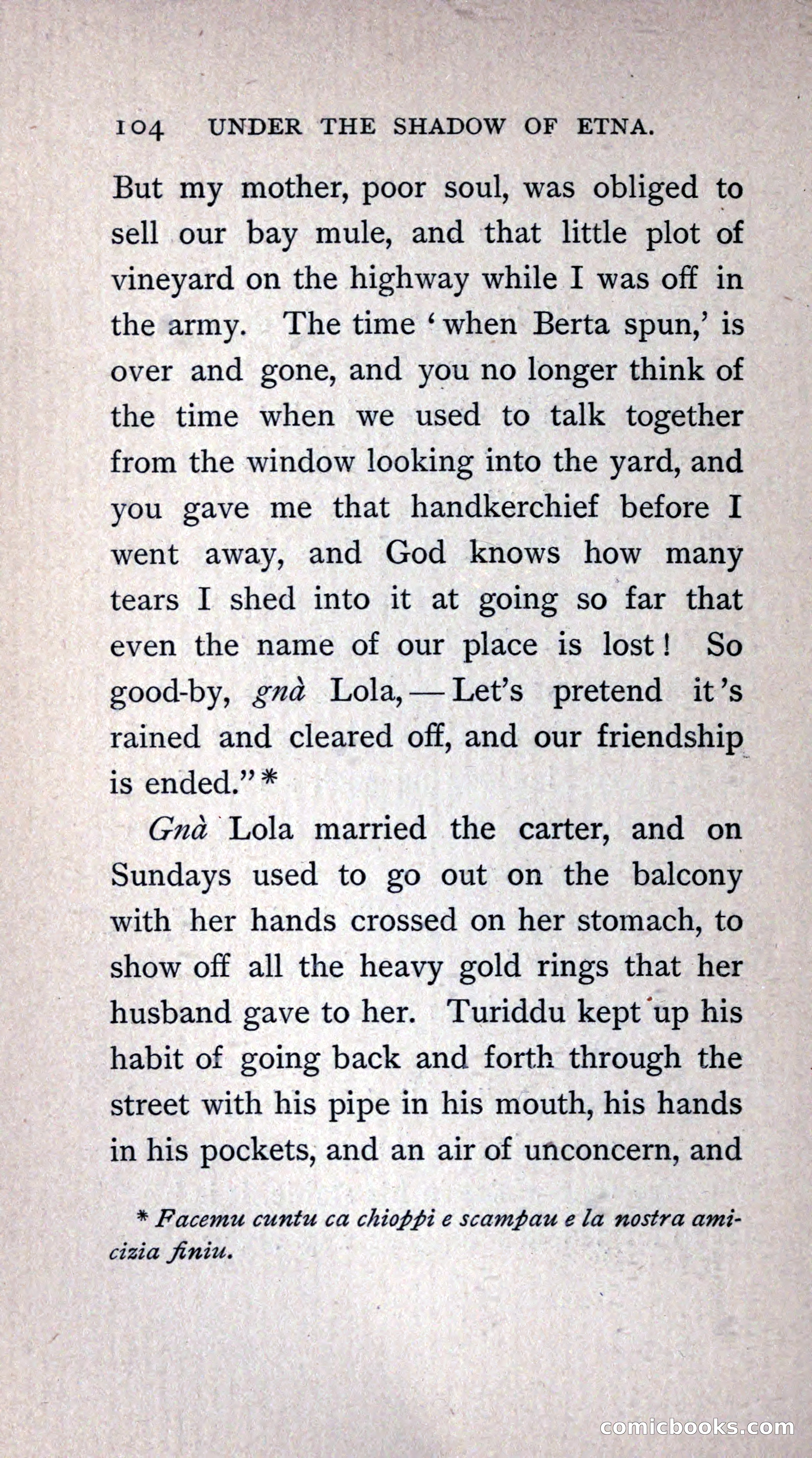 Under the Shadow of Etna: Sicilian Stories from the Italian of Giovanni Verga — page 130 of 218