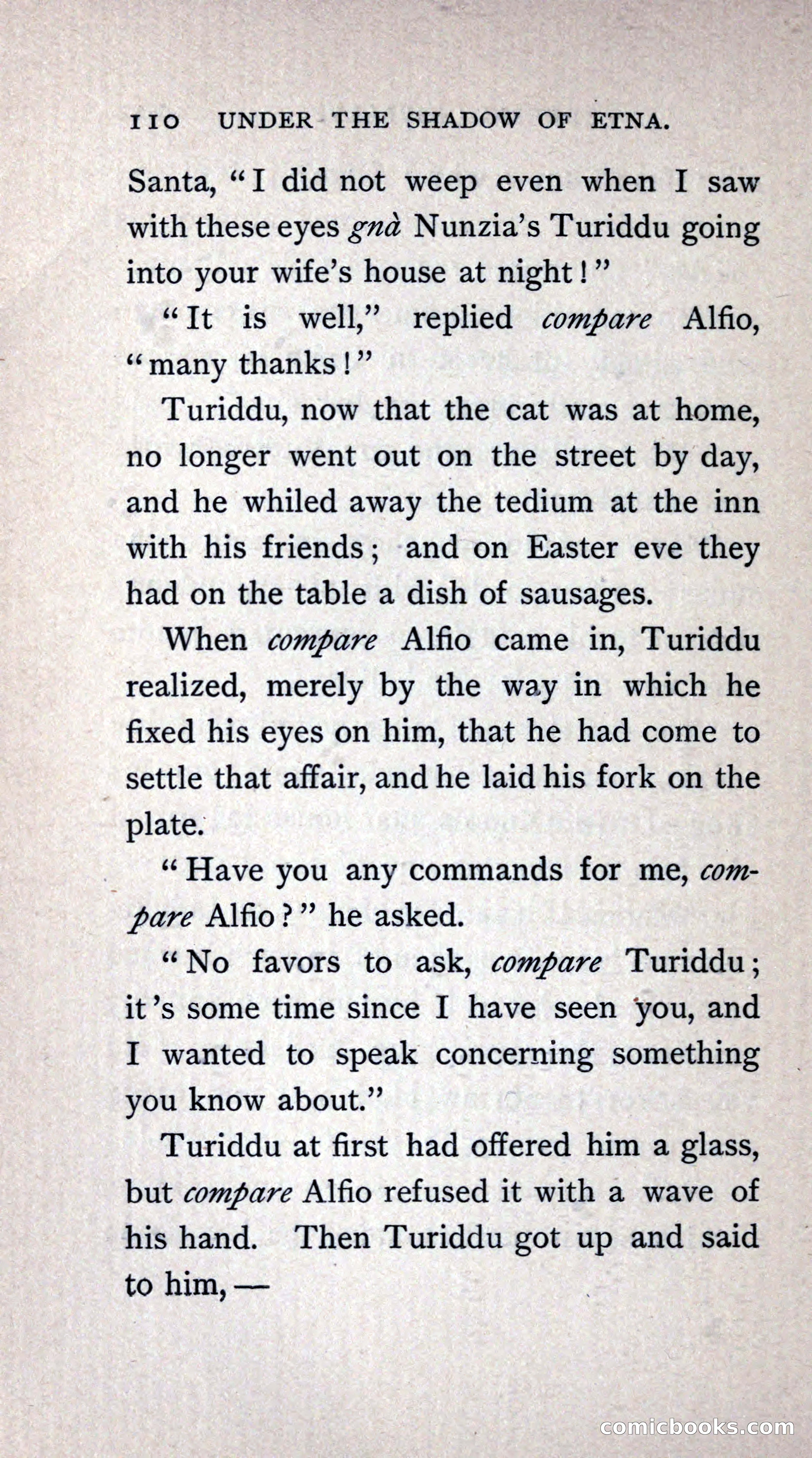 Under the Shadow of Etna: Sicilian Stories from the Italian of Giovanni Verga — page 138 of 218