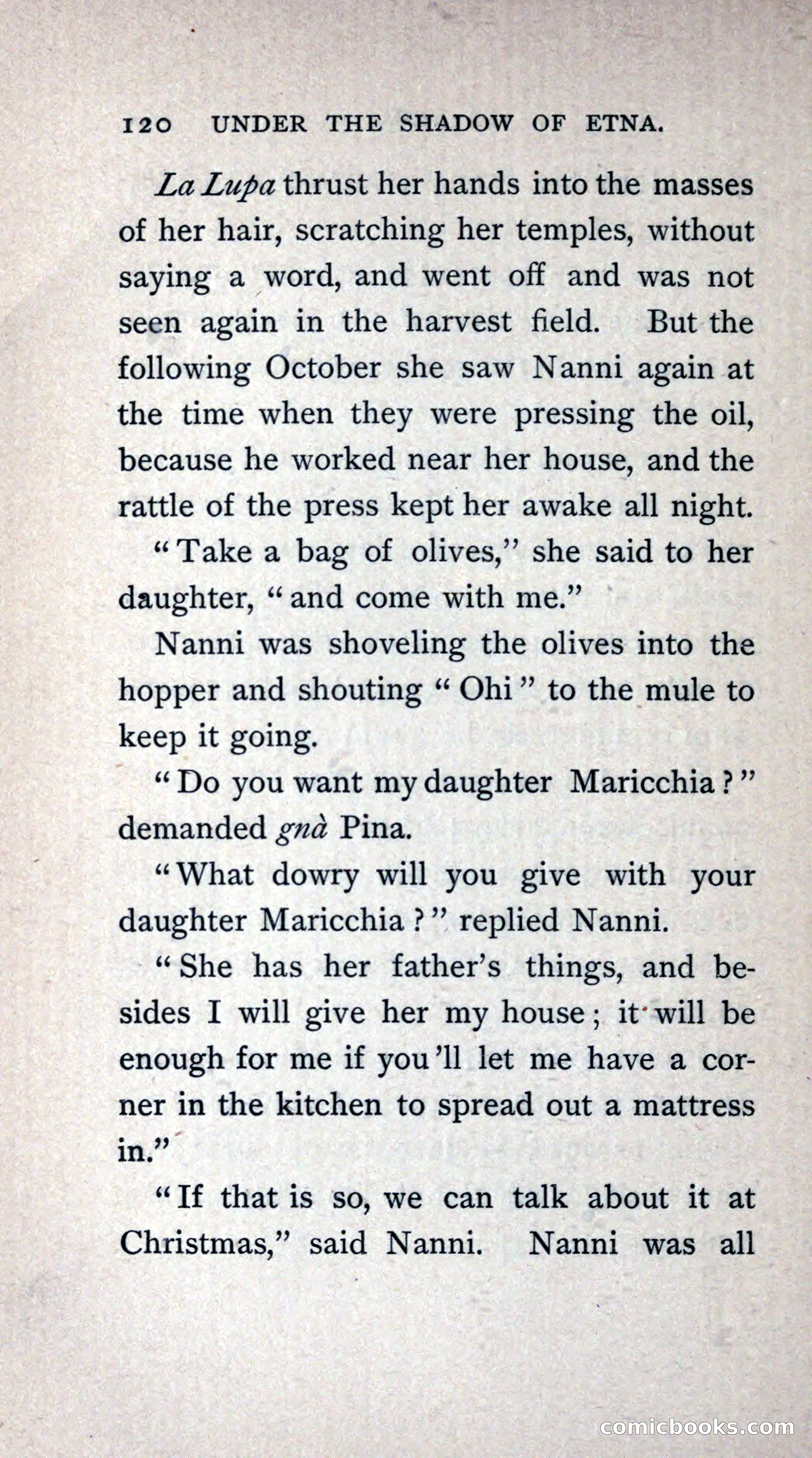 Under the Shadow of Etna: Sicilian Stories from the Italian of Giovanni Verga — page 148 of 218
