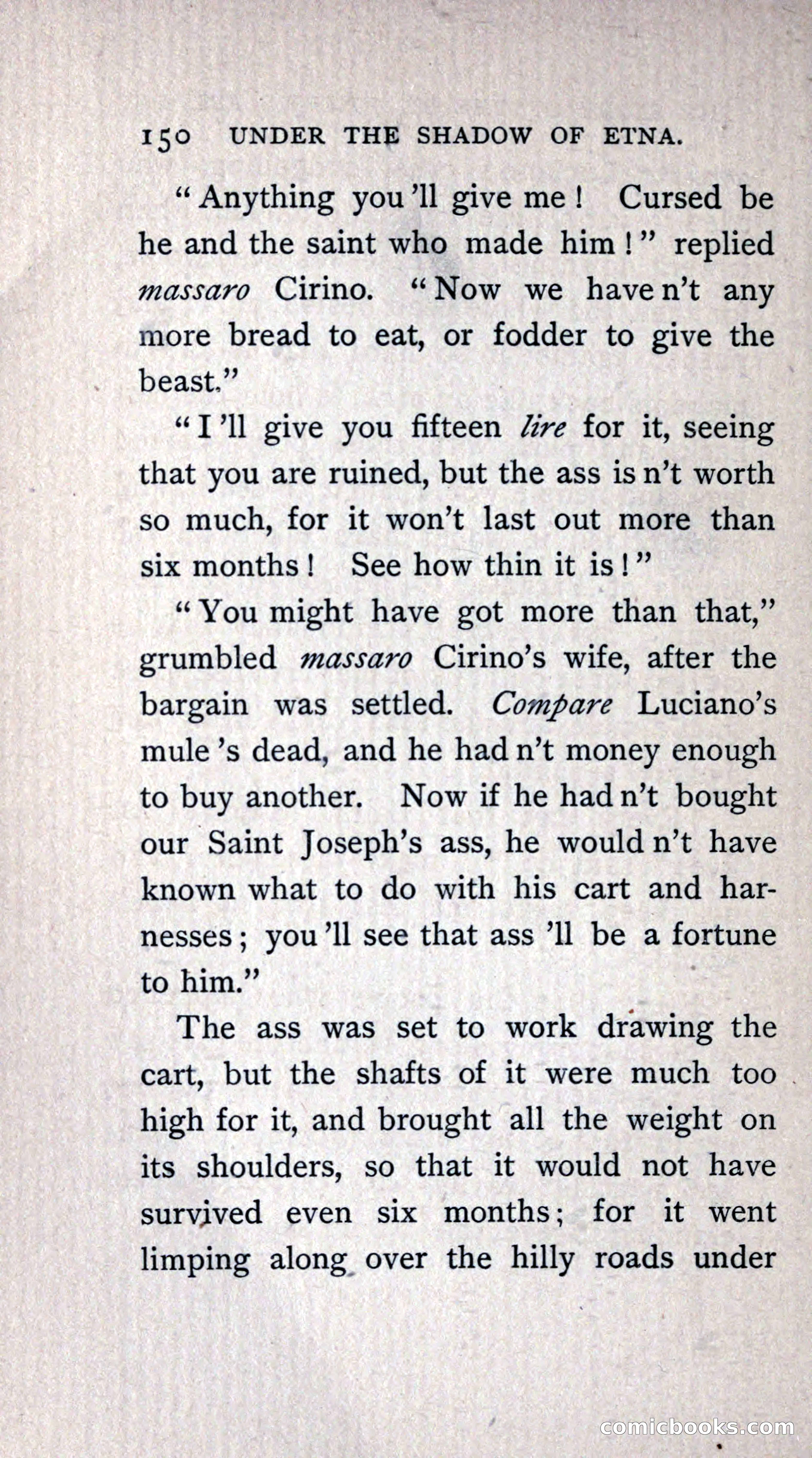Under the Shadow of Etna: Sicilian Stories from the Italian of Giovanni Verga — page 178 of 218