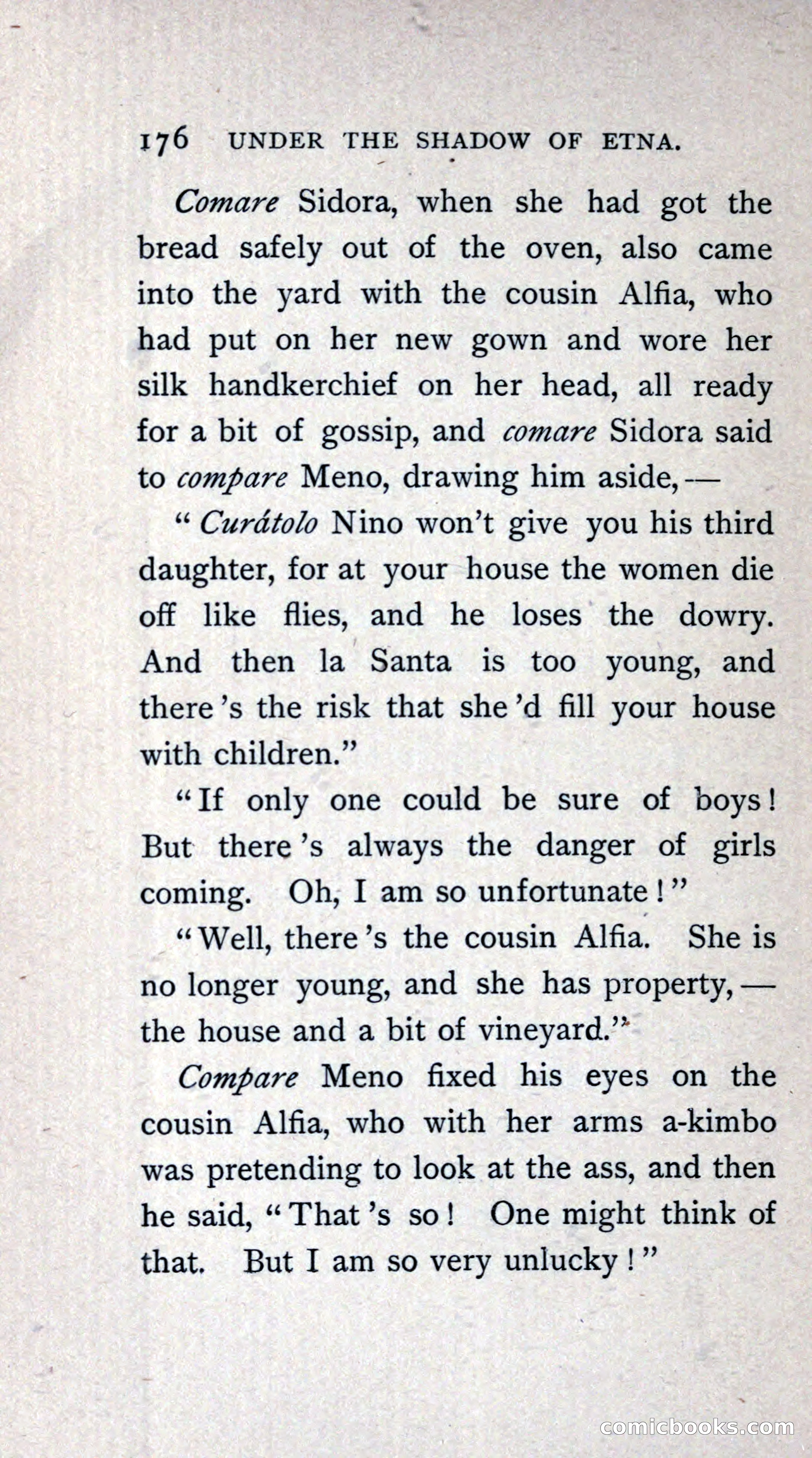 Under the Shadow of Etna: Sicilian Stories from the Italian of Giovanni Verga — page 206 of 218