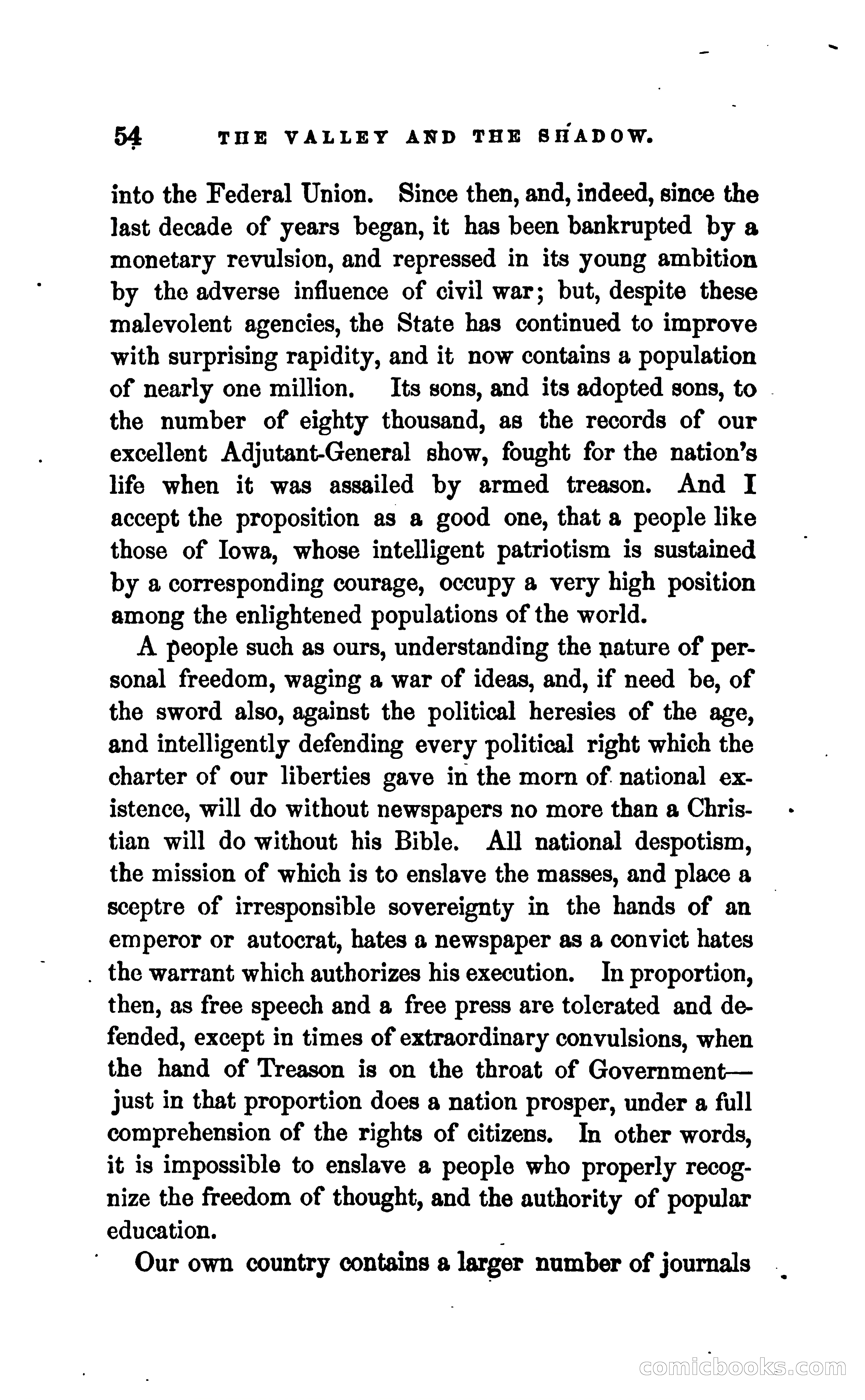 The Valley and the Shadow — page 61 of 338