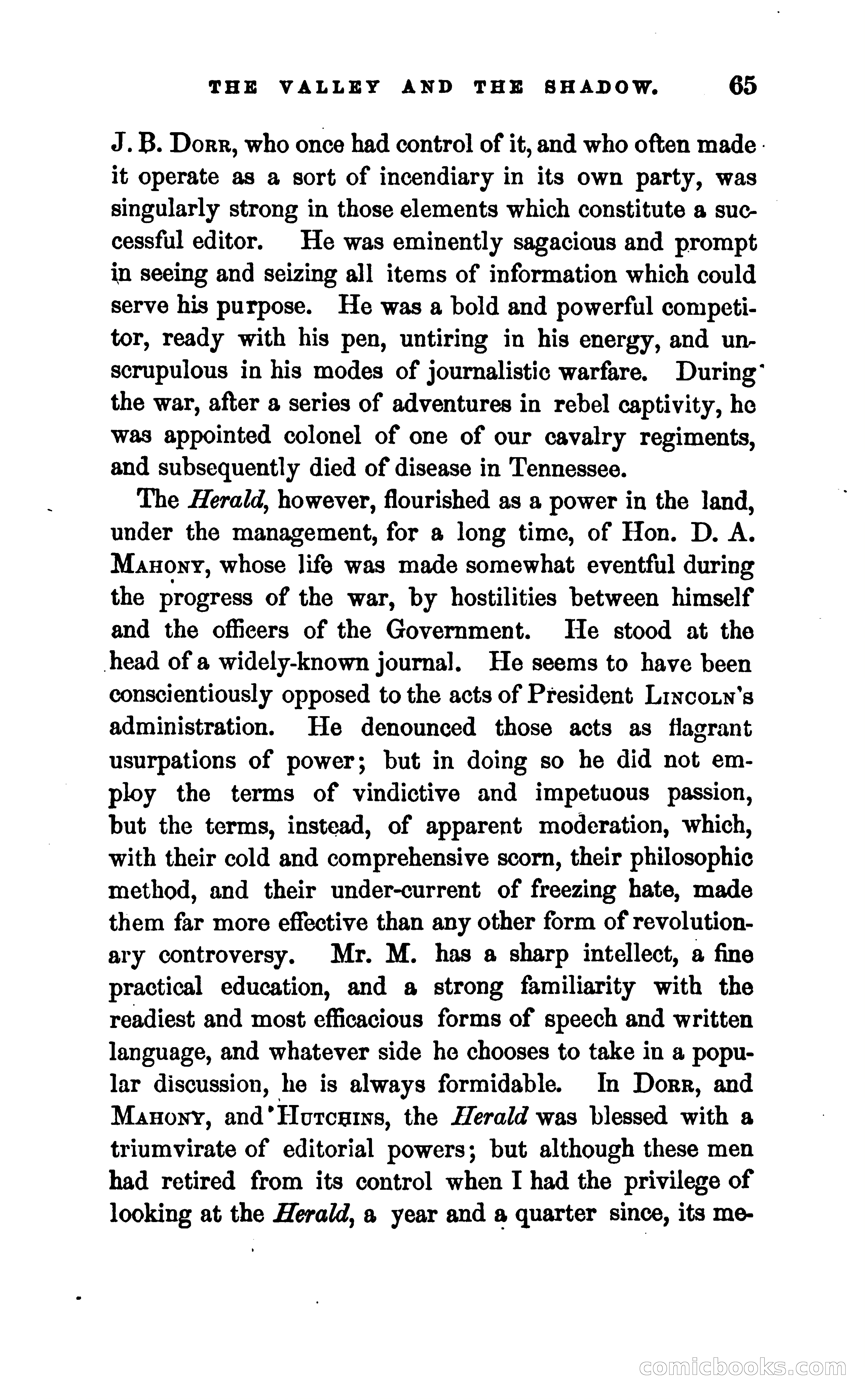 The Valley and the Shadow — page 72 of 338