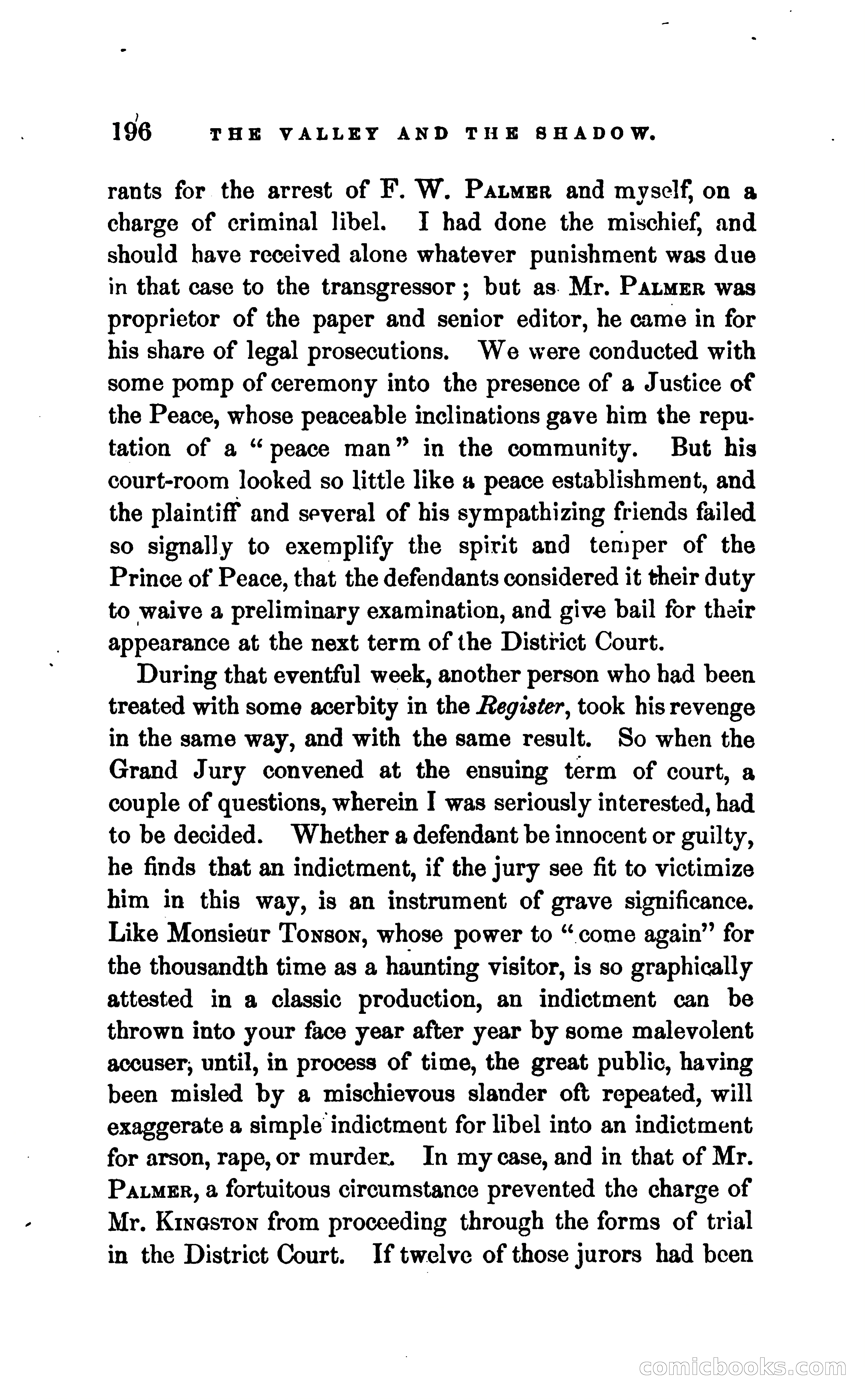 The Valley and the Shadow — page 203 of 338