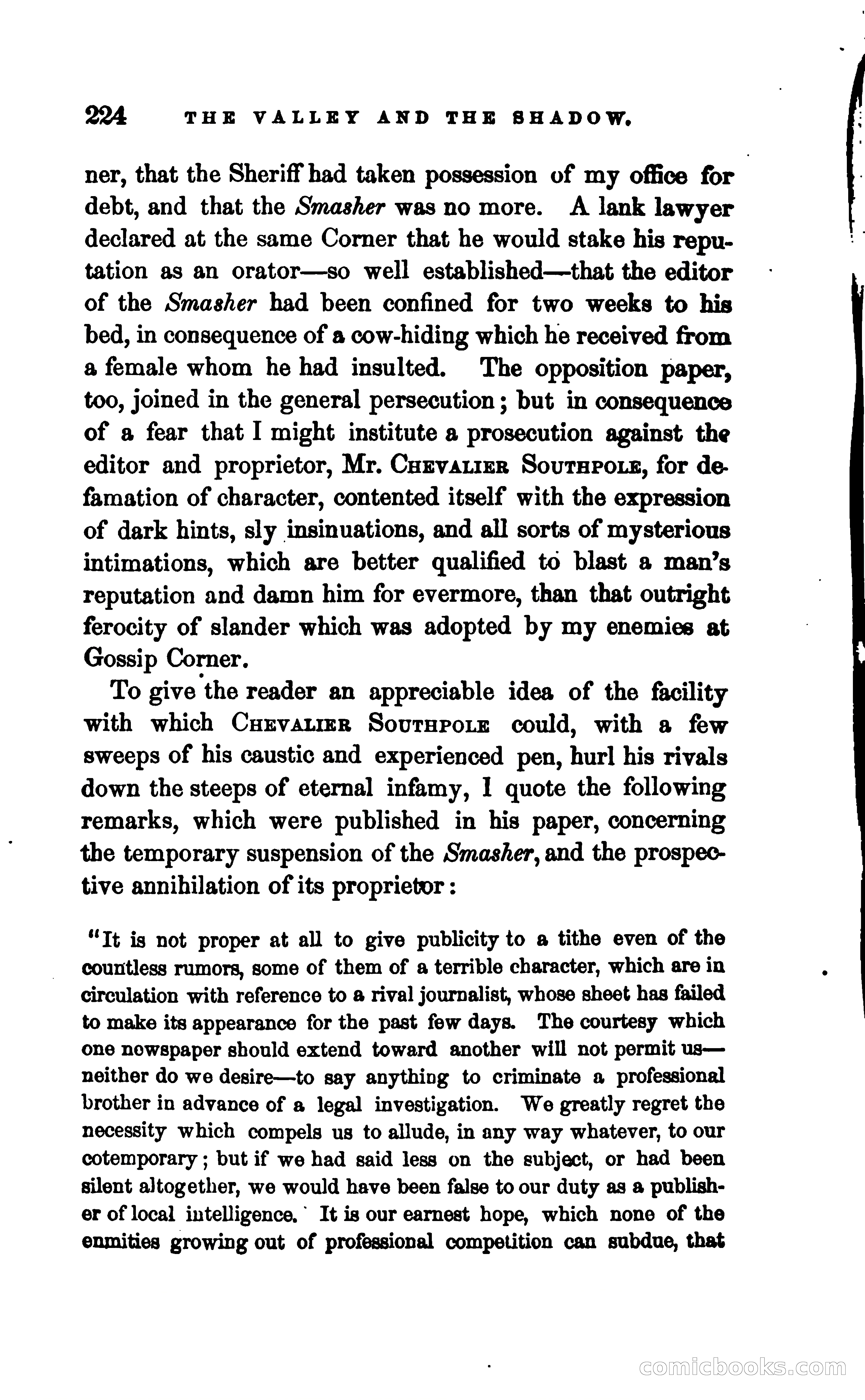 The Valley and the Shadow — page 231 of 338