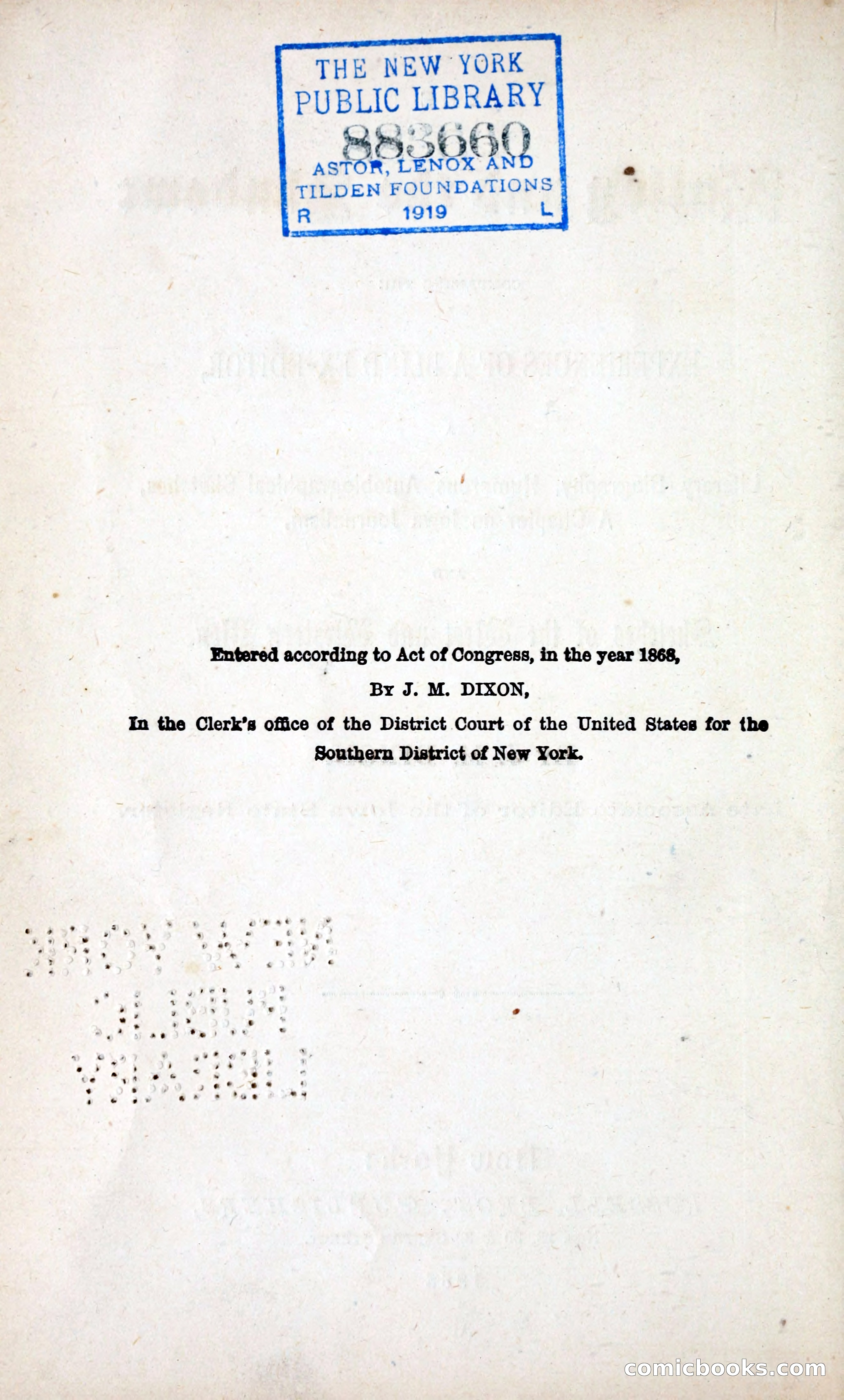 The Valley and the Shadow (1868) — page 11 of 349