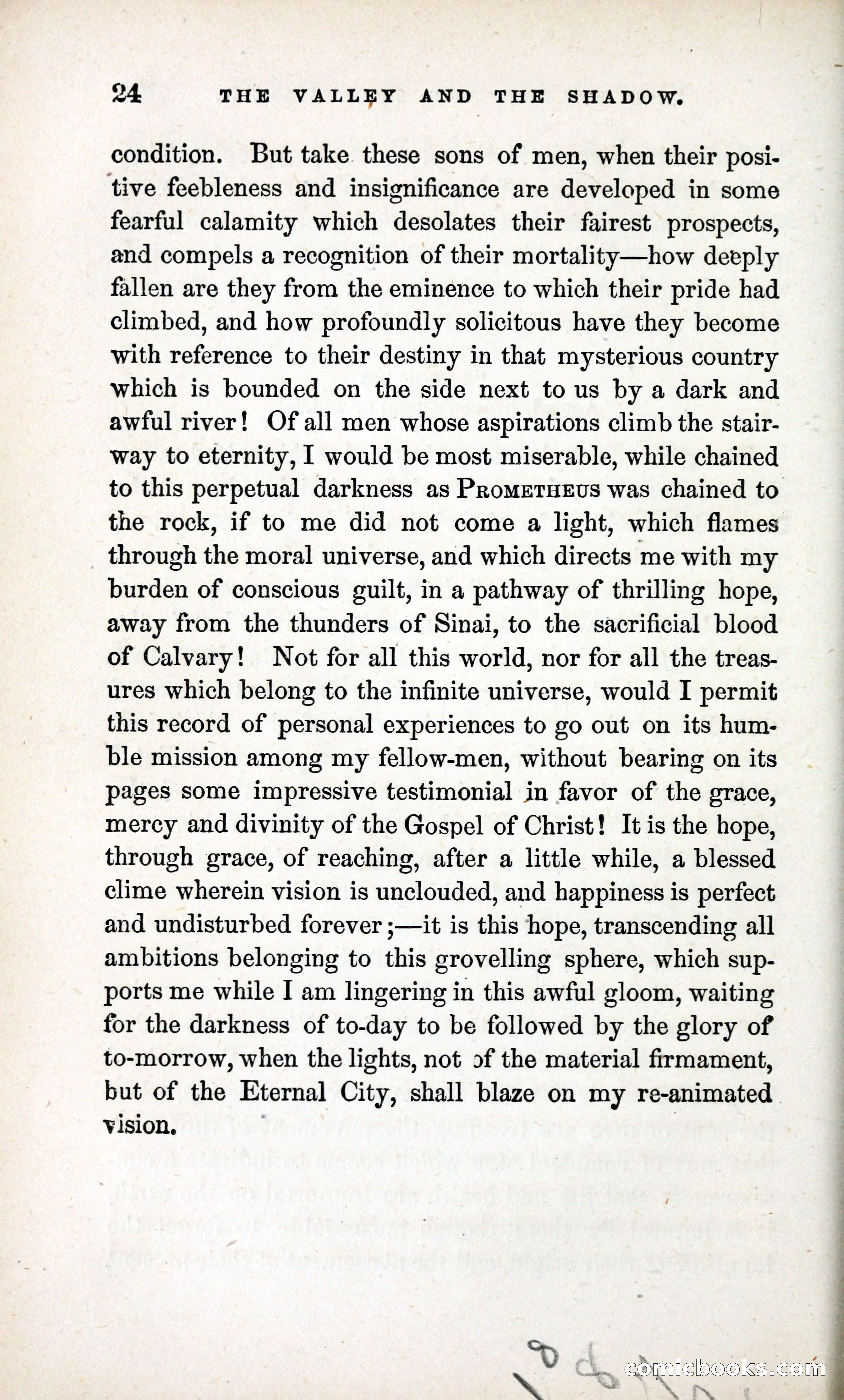 The Valley and the Shadow (1868) — page 33 of 349