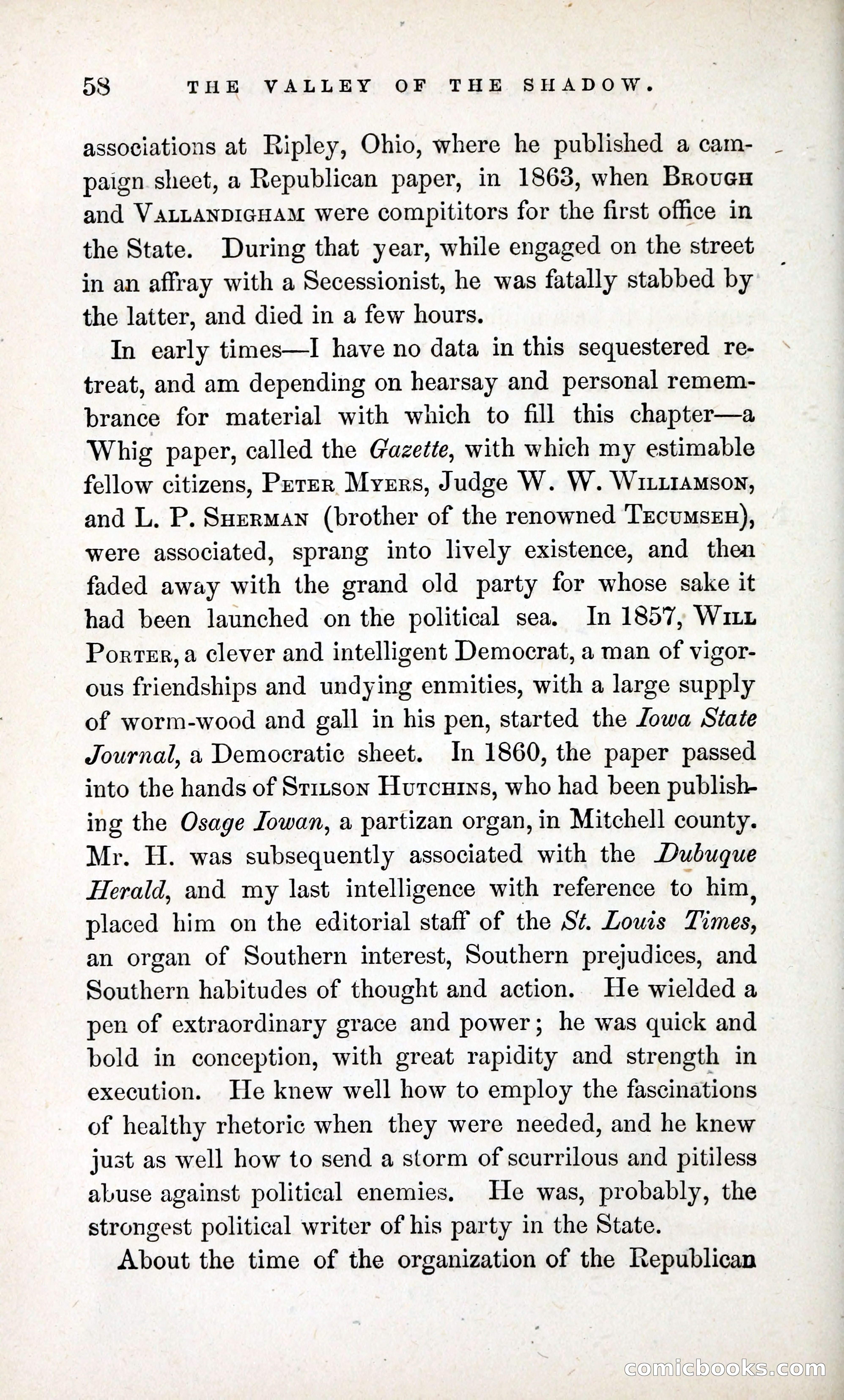 The Valley and the Shadow (1868) — page 67 of 349