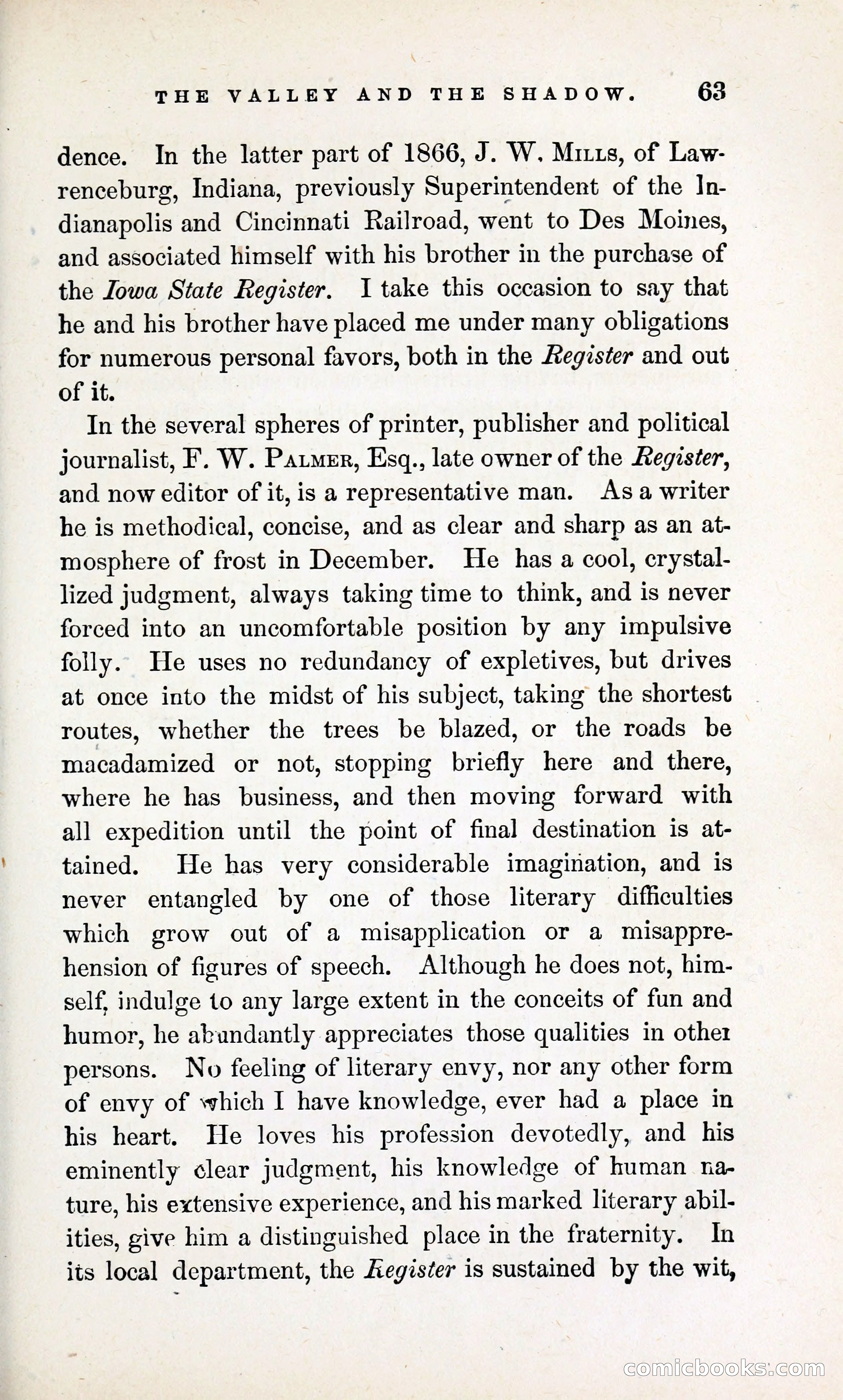 The Valley and the Shadow (1868) — page 72 of 349